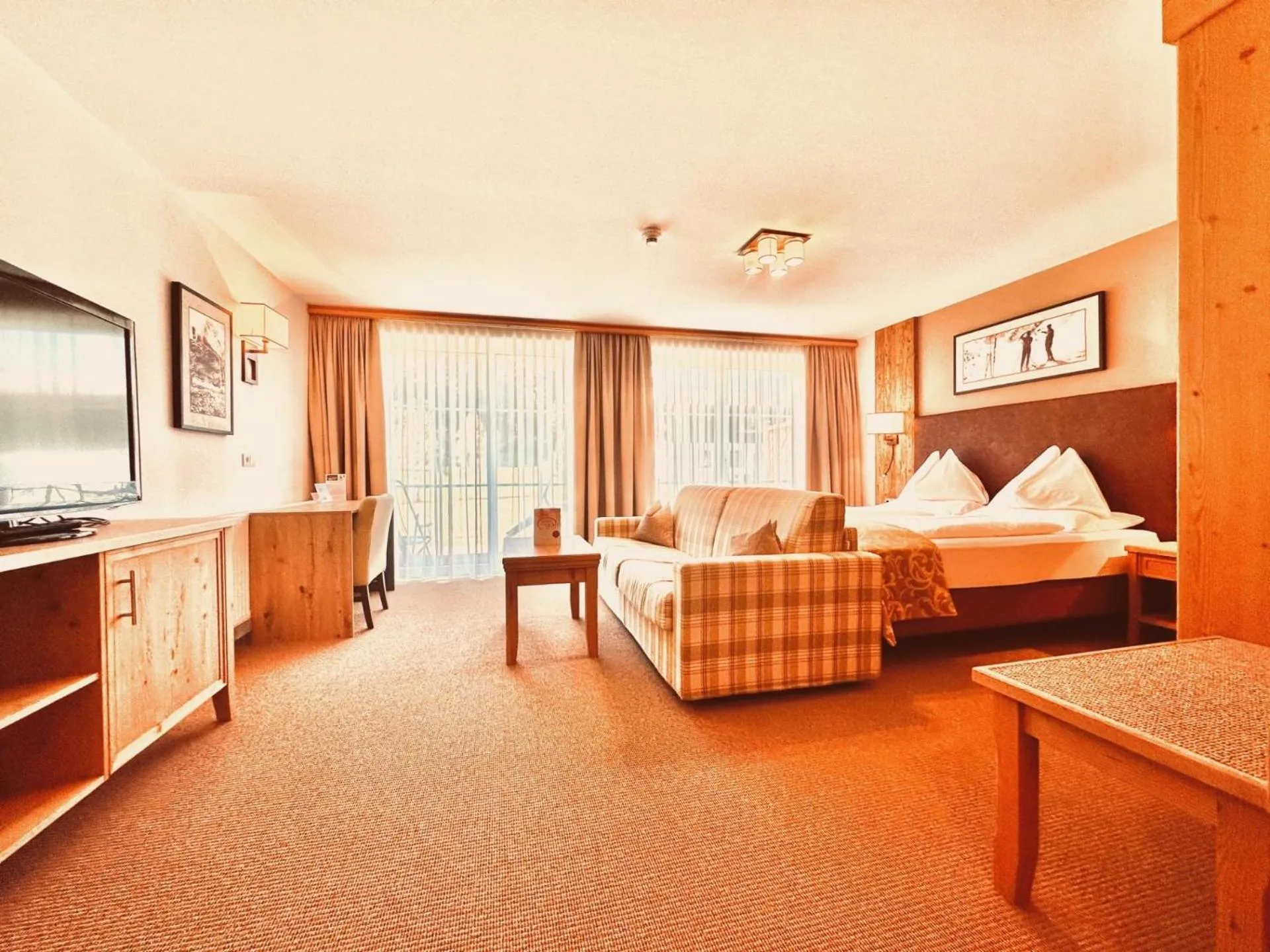 Bed in Hotel Das Urbisgut