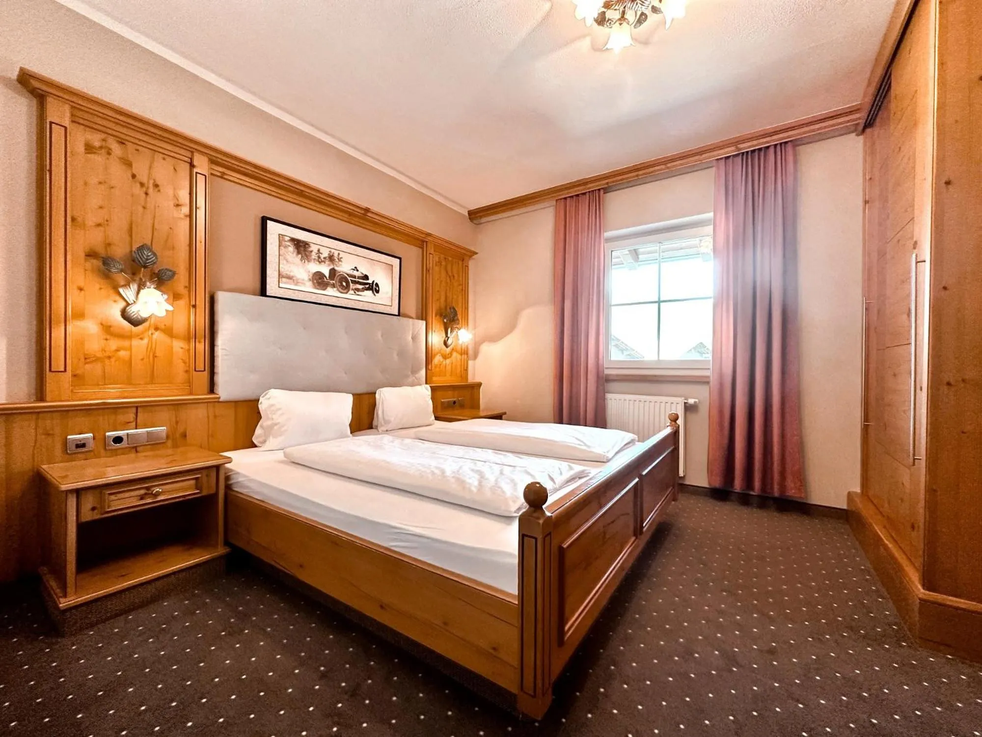 Bed in Hotel Das Urbisgut