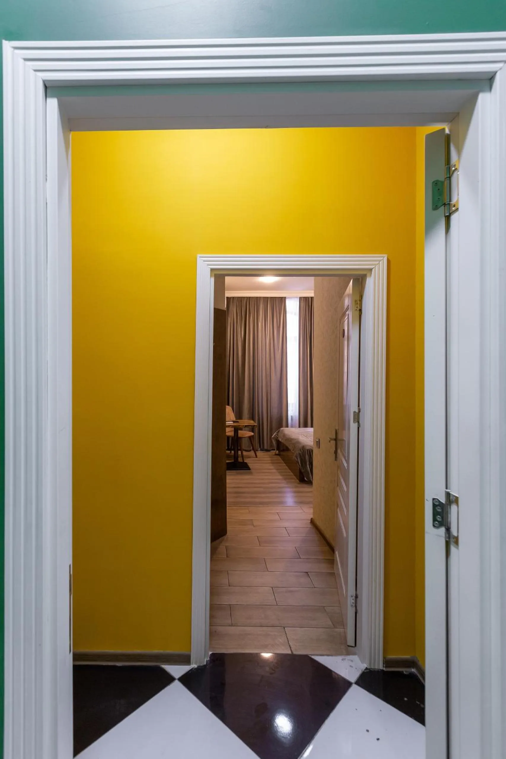 Bedroom in Moss Art Boutique Hotel