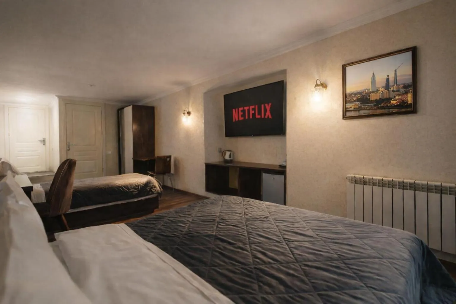 Bed in Moss Art Boutique Hotel