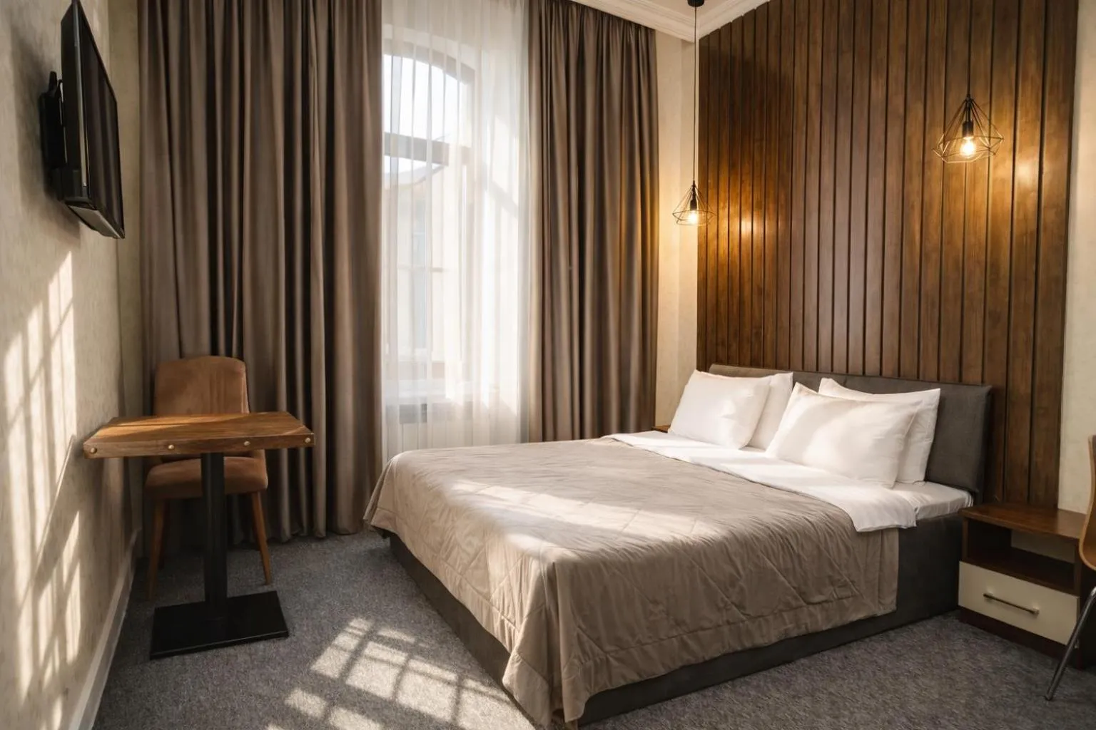 Bed in Moss Art Boutique Hotel