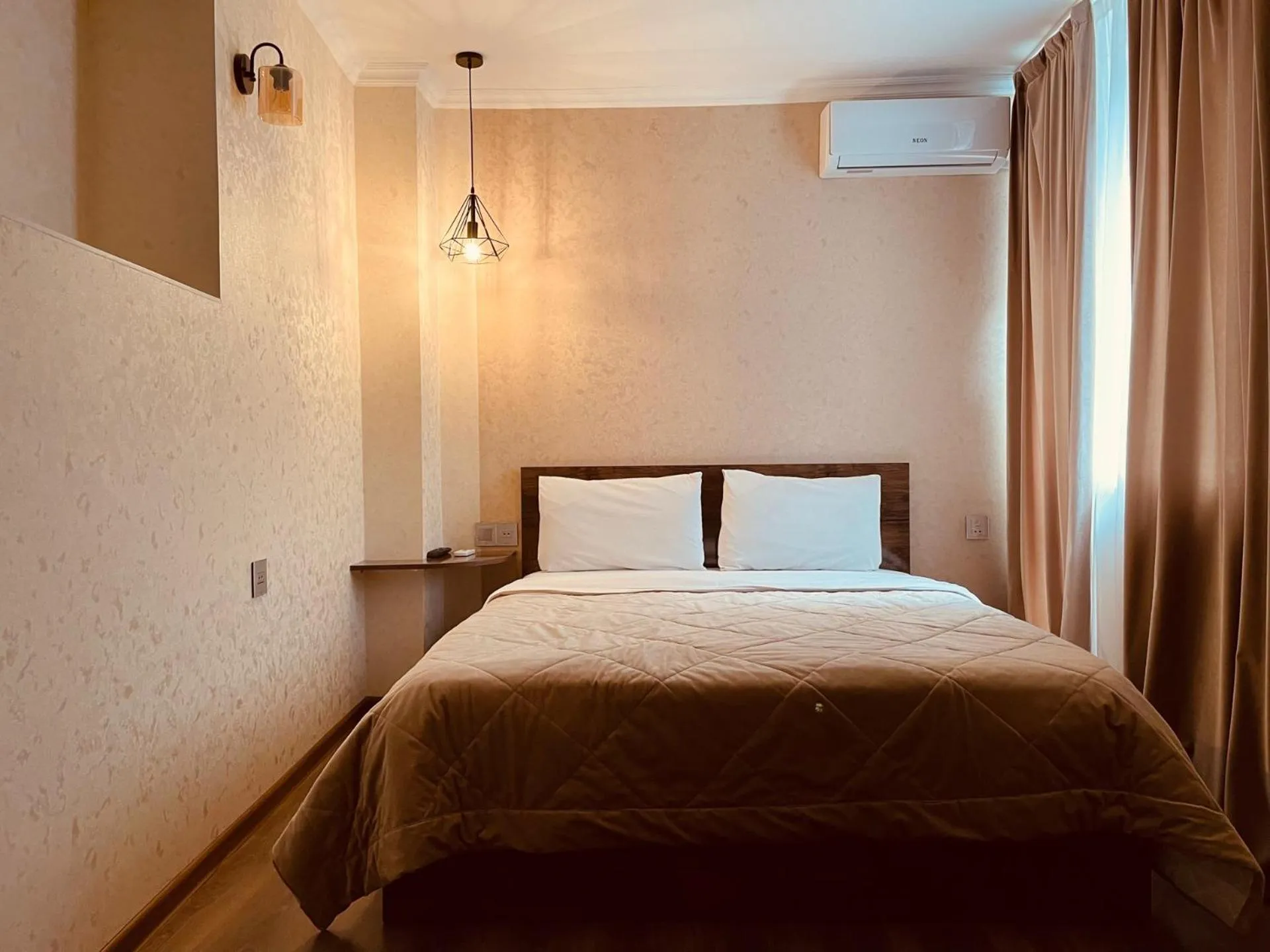 Bed in Moss Art Boutique Hotel