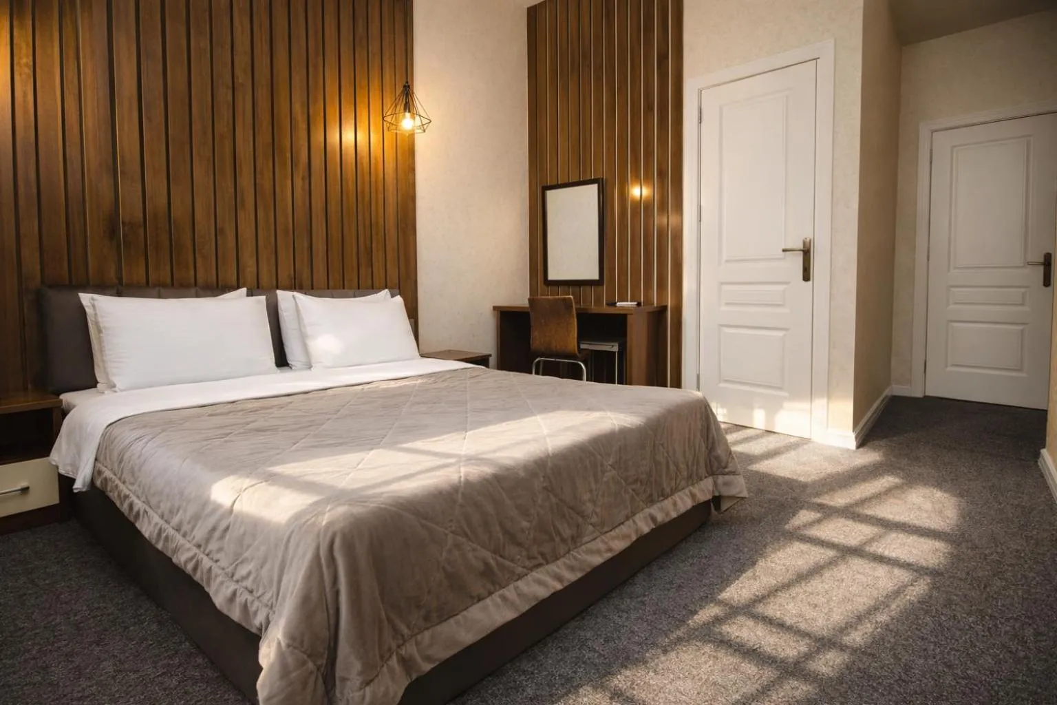 Bed in Moss Art Boutique Hotel