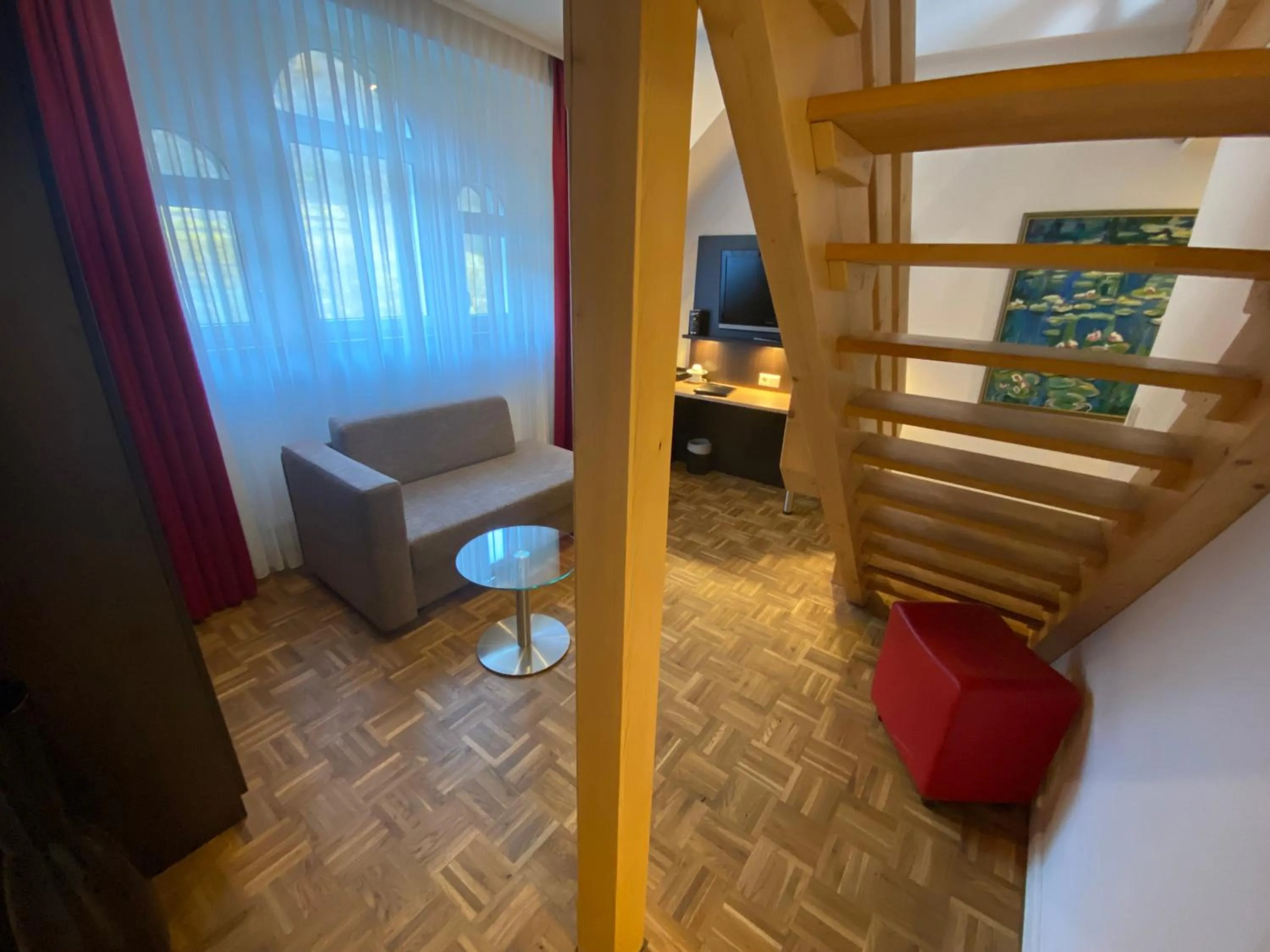 Living room, Bed in Altes Pfarrhaus