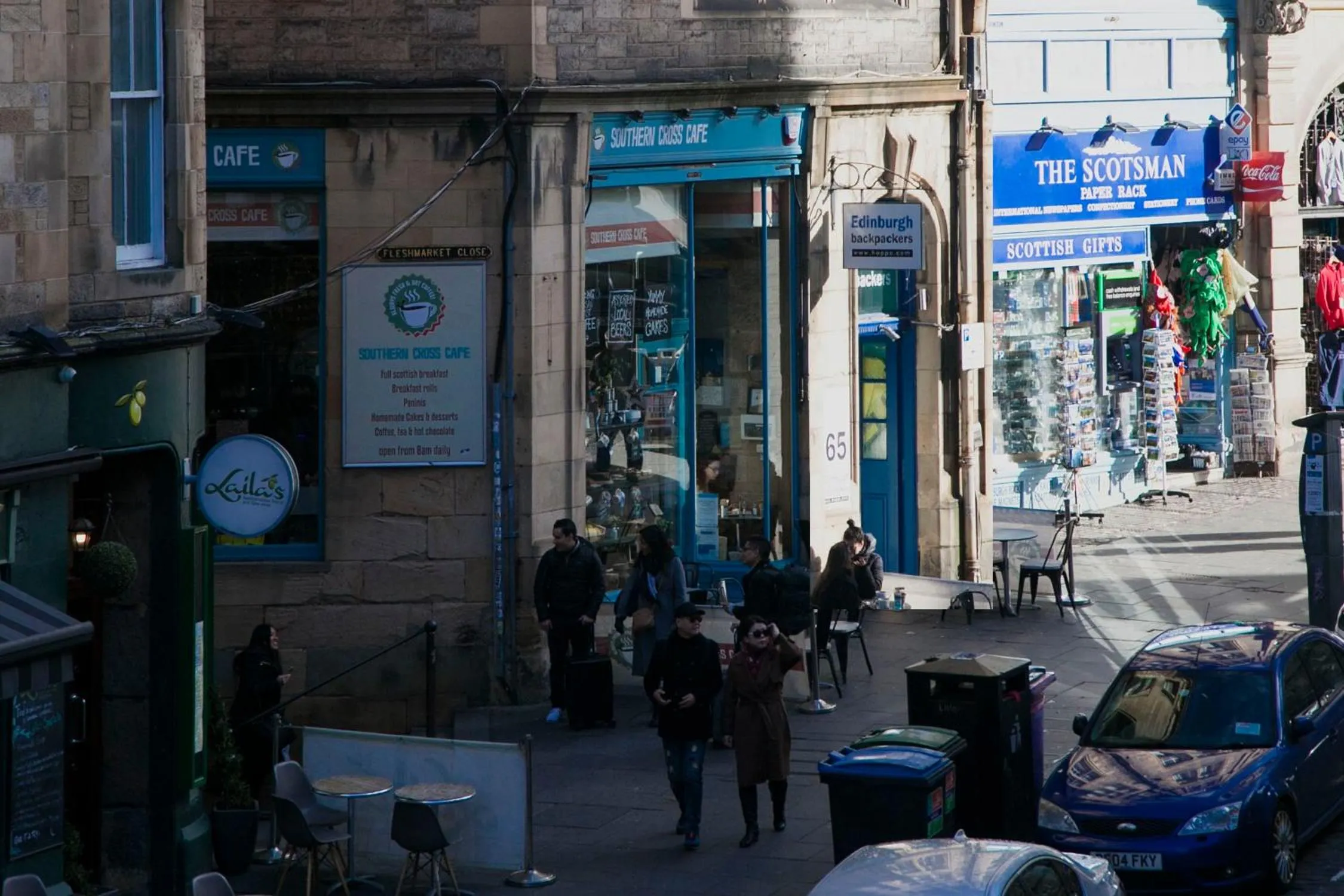 Property building in Edinburgh Backpackers - over 18s only