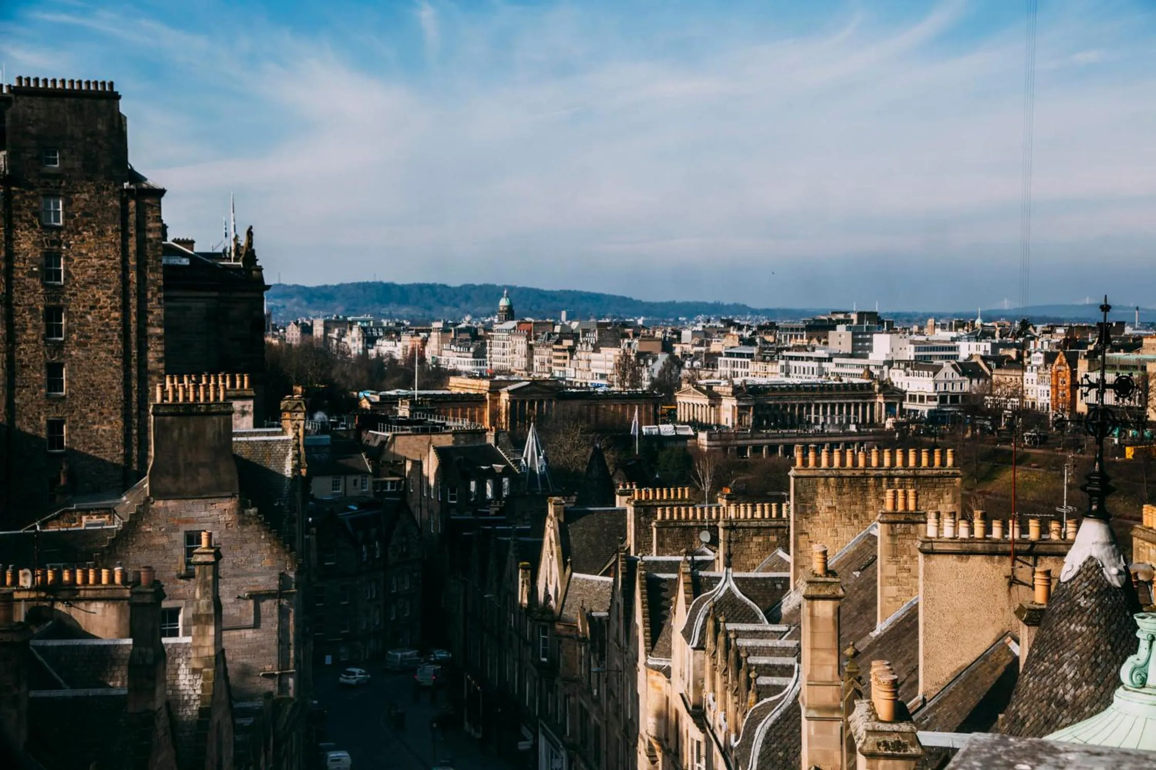 City view in Edinburgh Backpackers - over 18s only