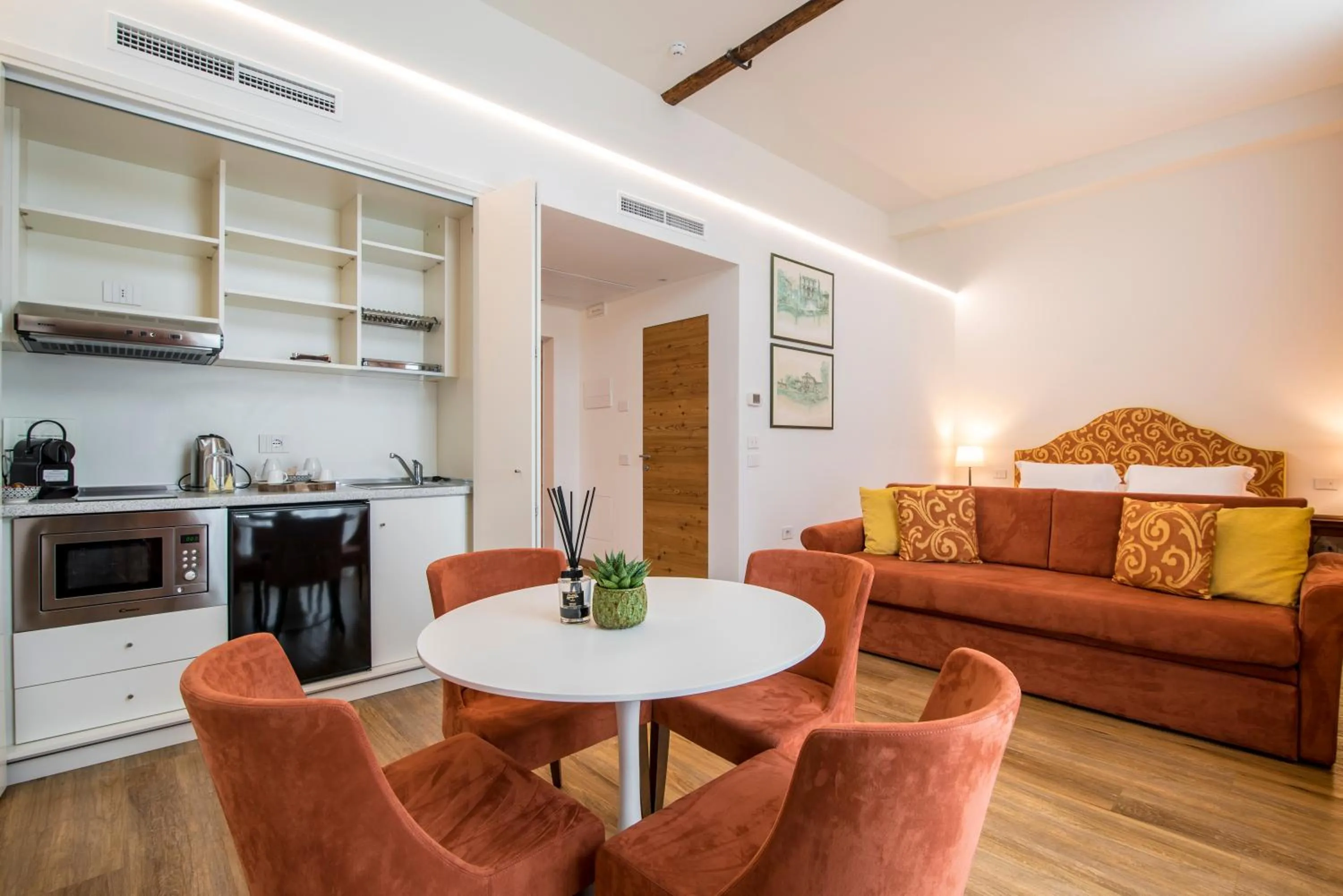 Living room in Hotel Ristorante Magia del Brenta