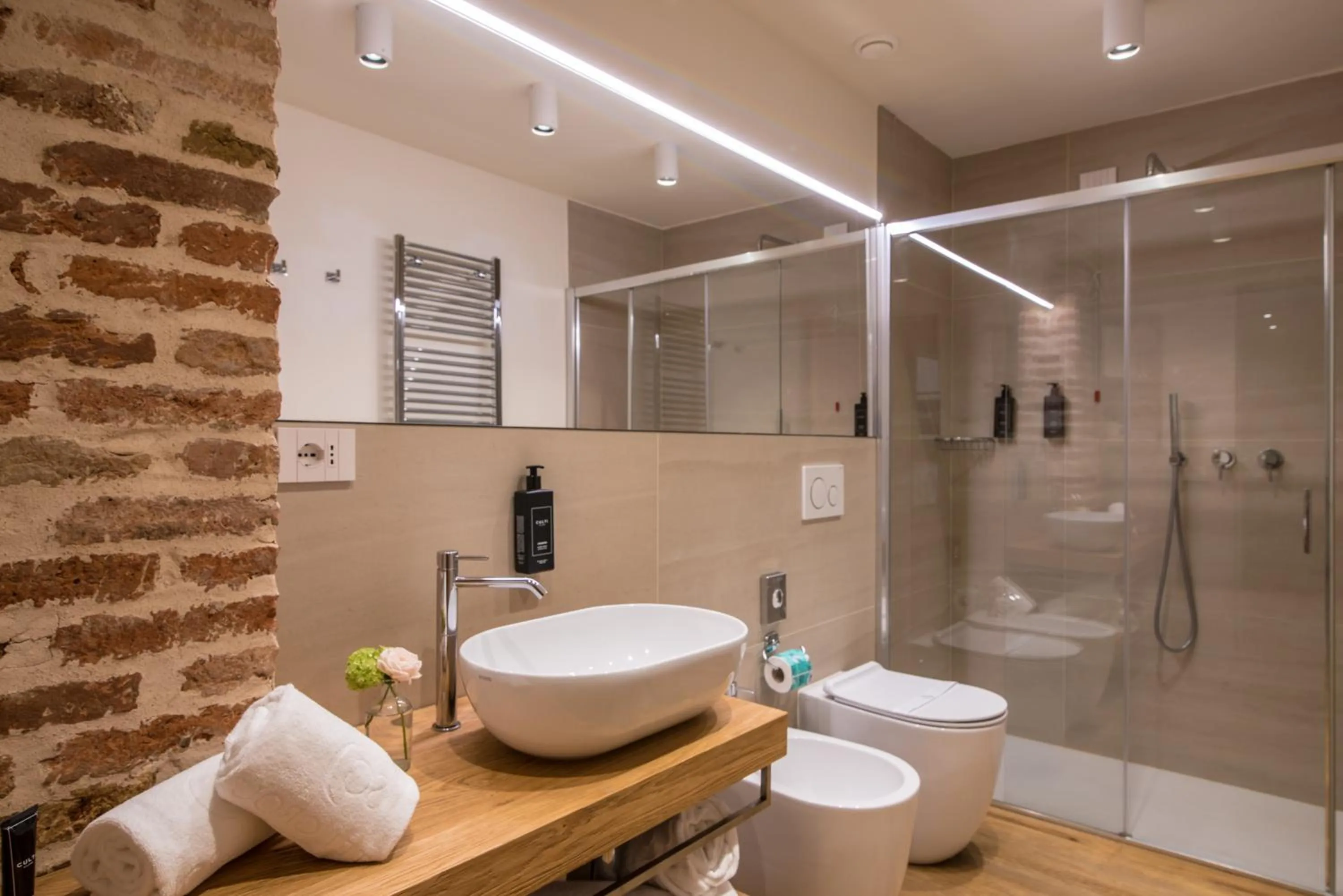 Bathroom in Hotel Ristorante Magia del Brenta