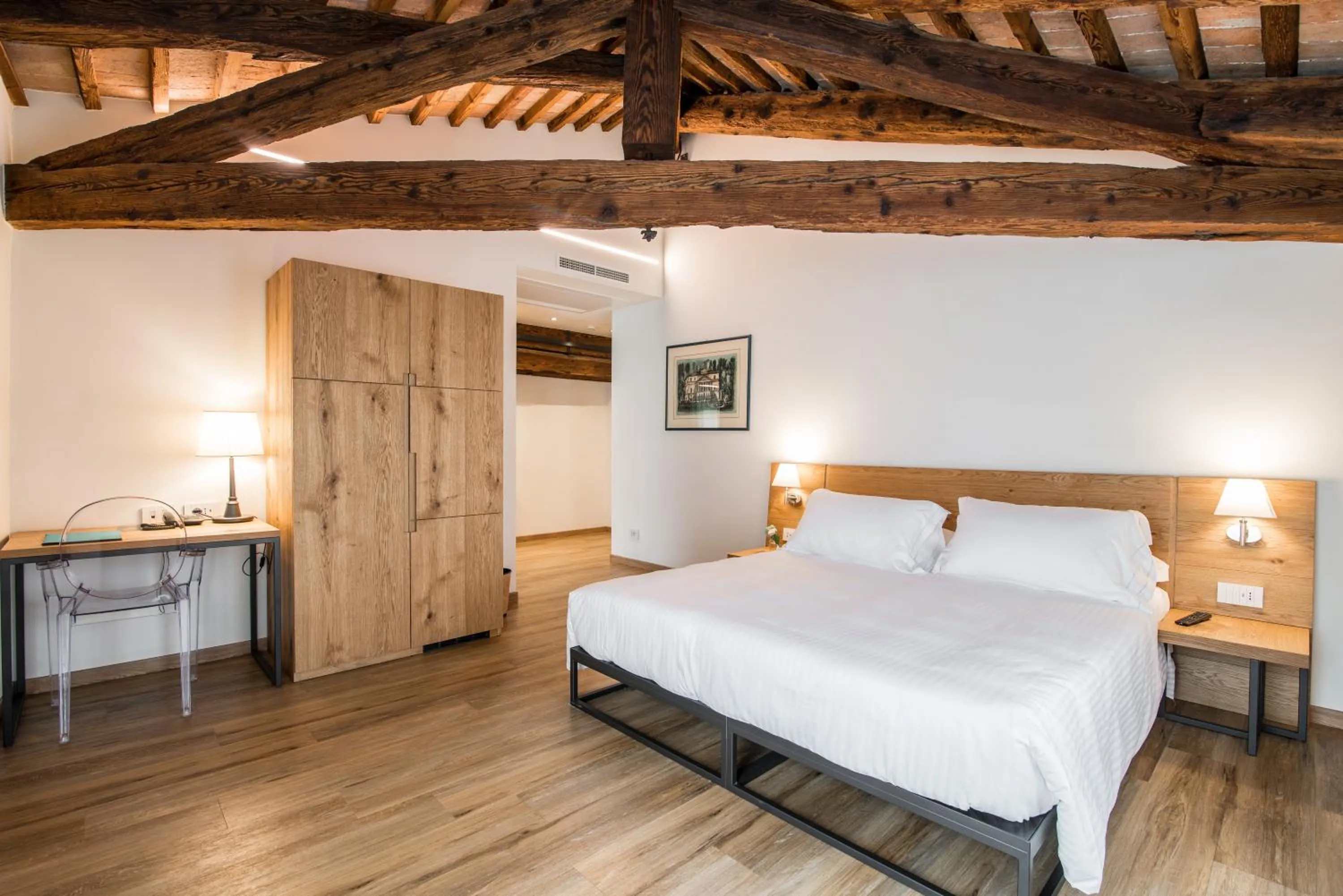 Bedroom, Bed in Hotel Ristorante Magia del Brenta