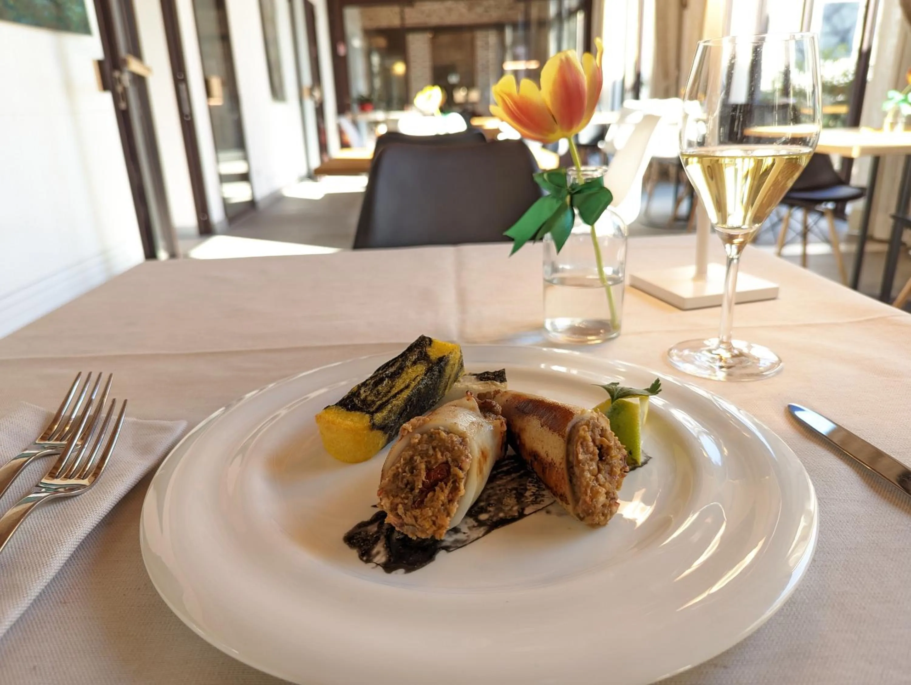 Food close-up in Hotel Ristorante Magia del Brenta