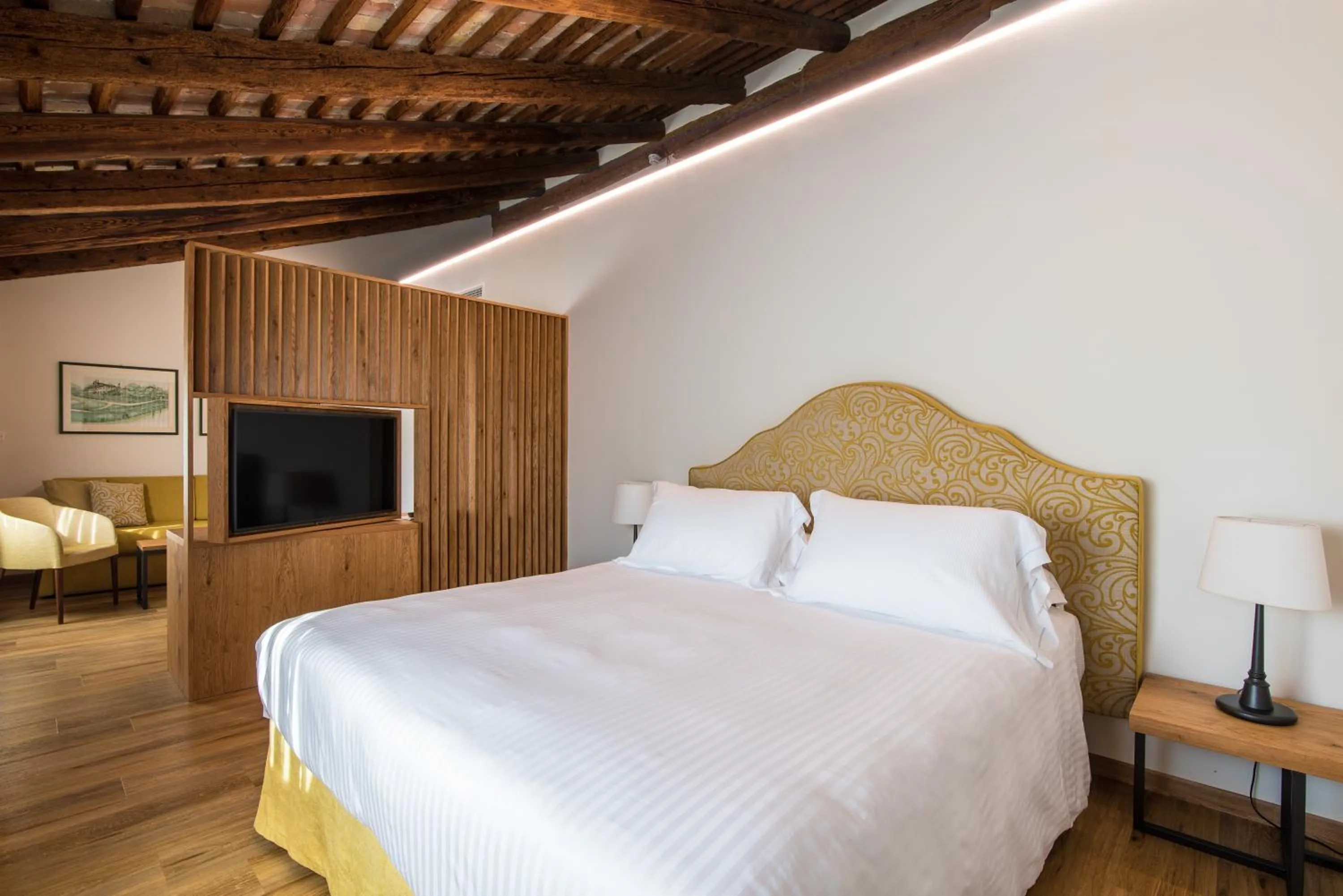 Bedroom, Bed in Hotel Ristorante Magia del Brenta