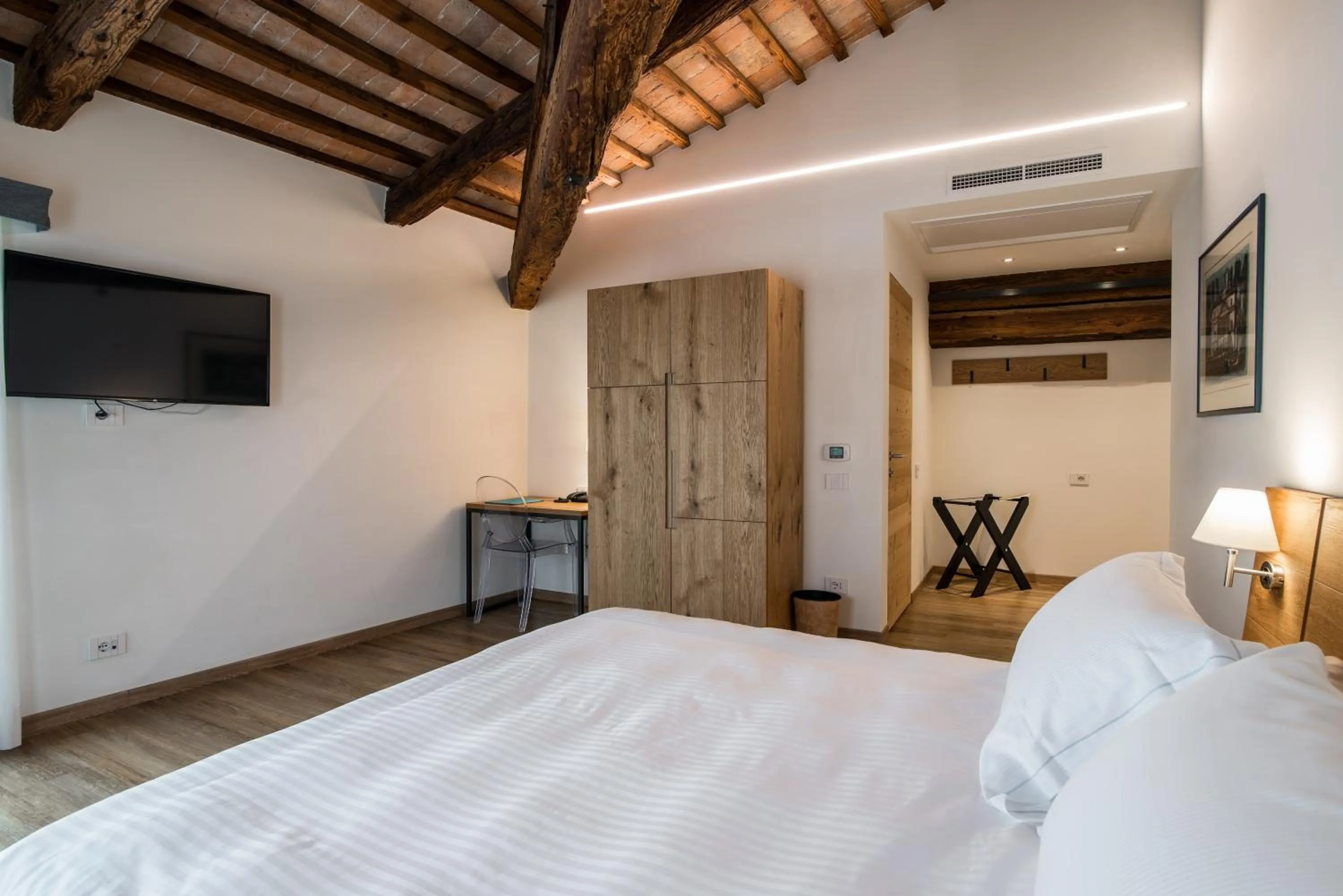 Bedroom, Bed in Hotel Ristorante Magia del Brenta