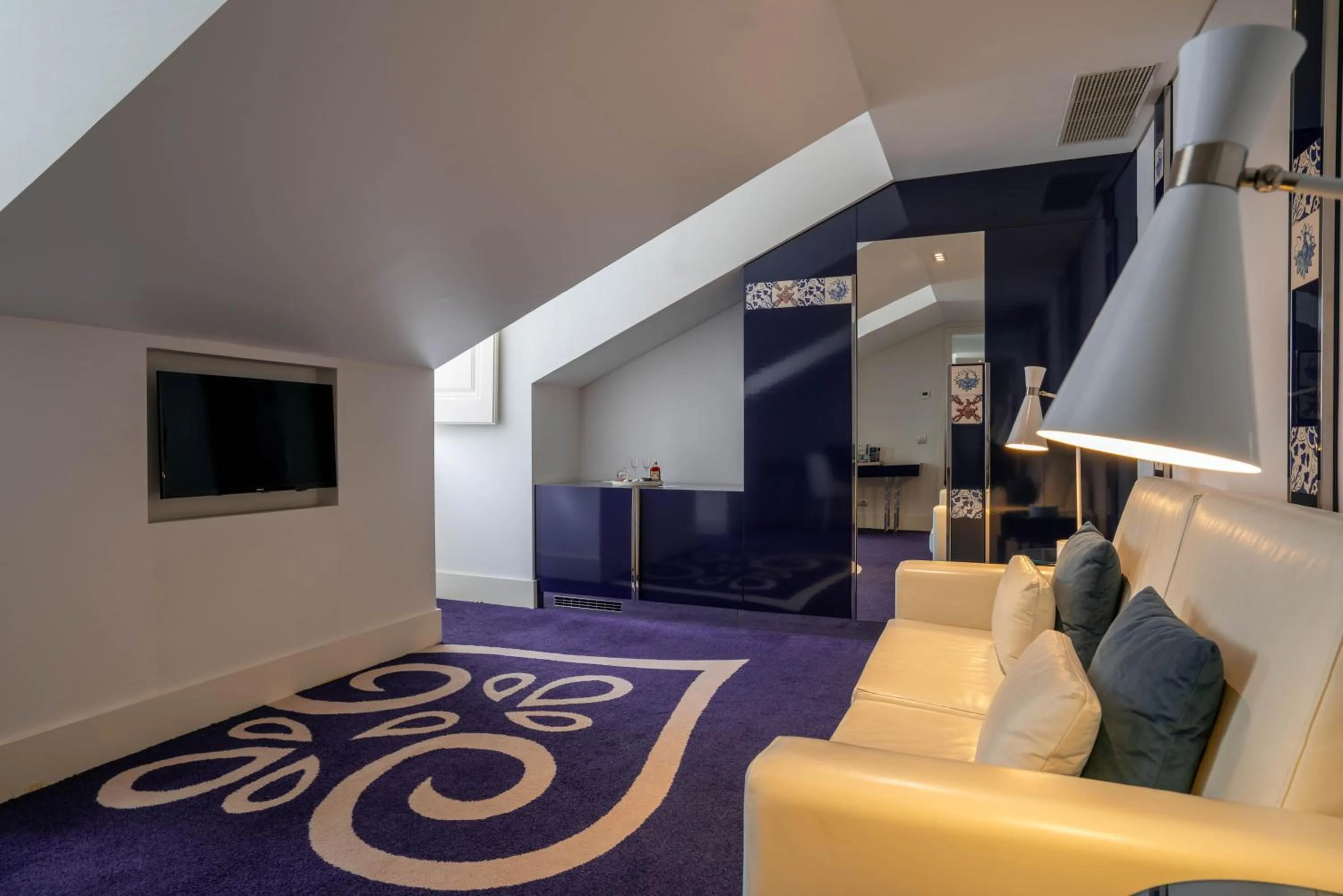 Seating area in Portugal Boutique Hotel