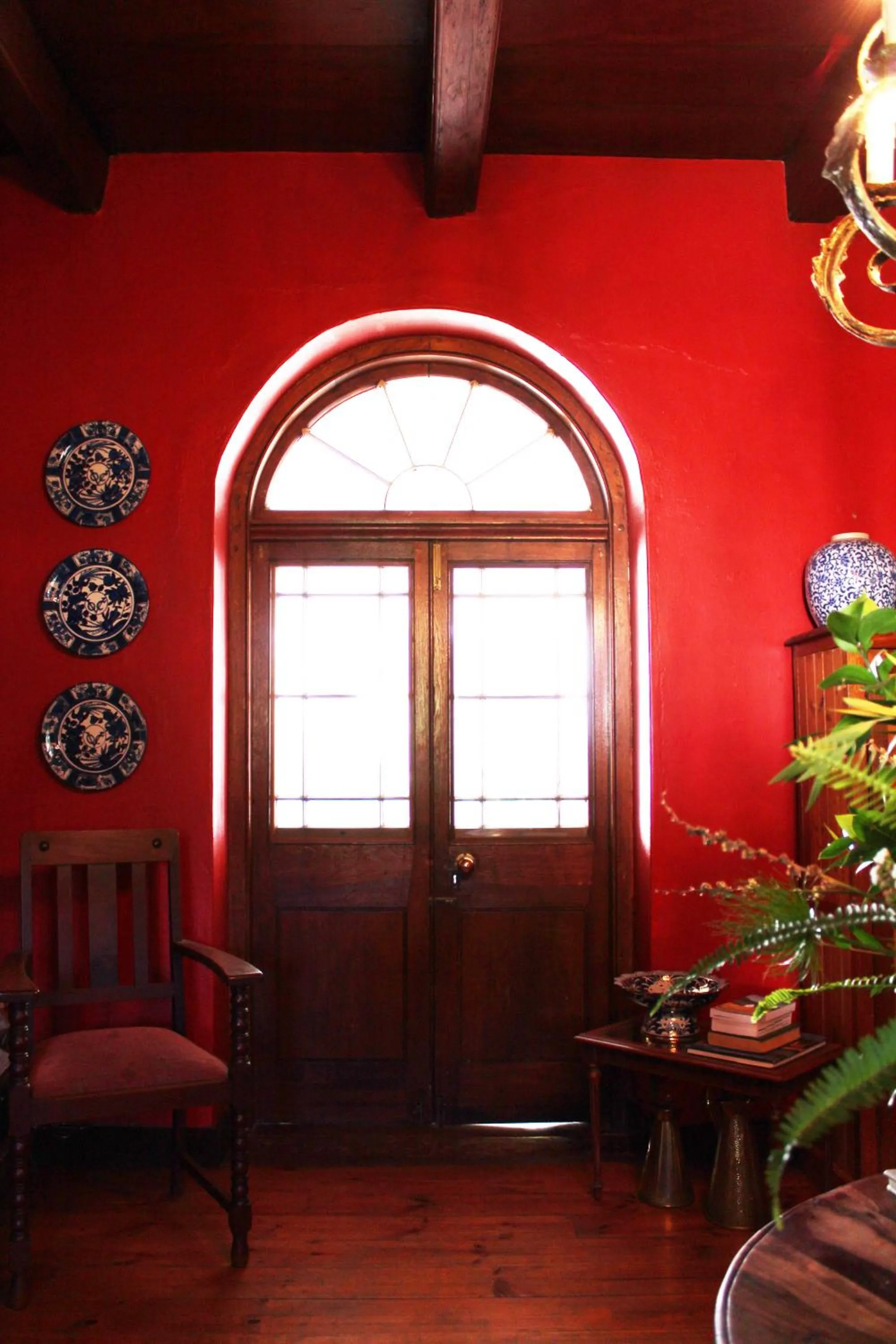 Property building in Moolmanshof 1798, Traditional Cape Dutch H-Shaped Farmhouse