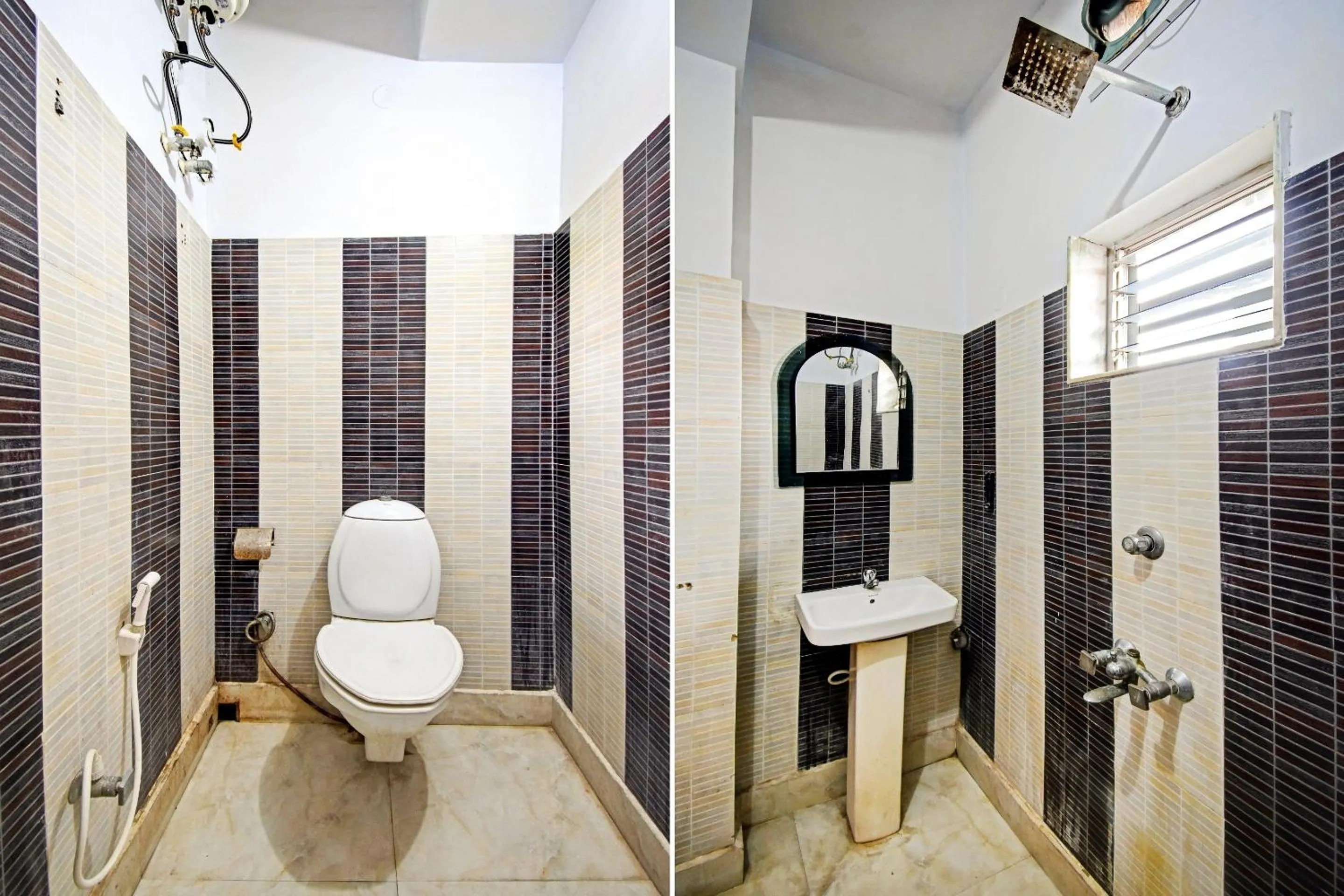 Bathroom in Hotel O Shree Krishna International