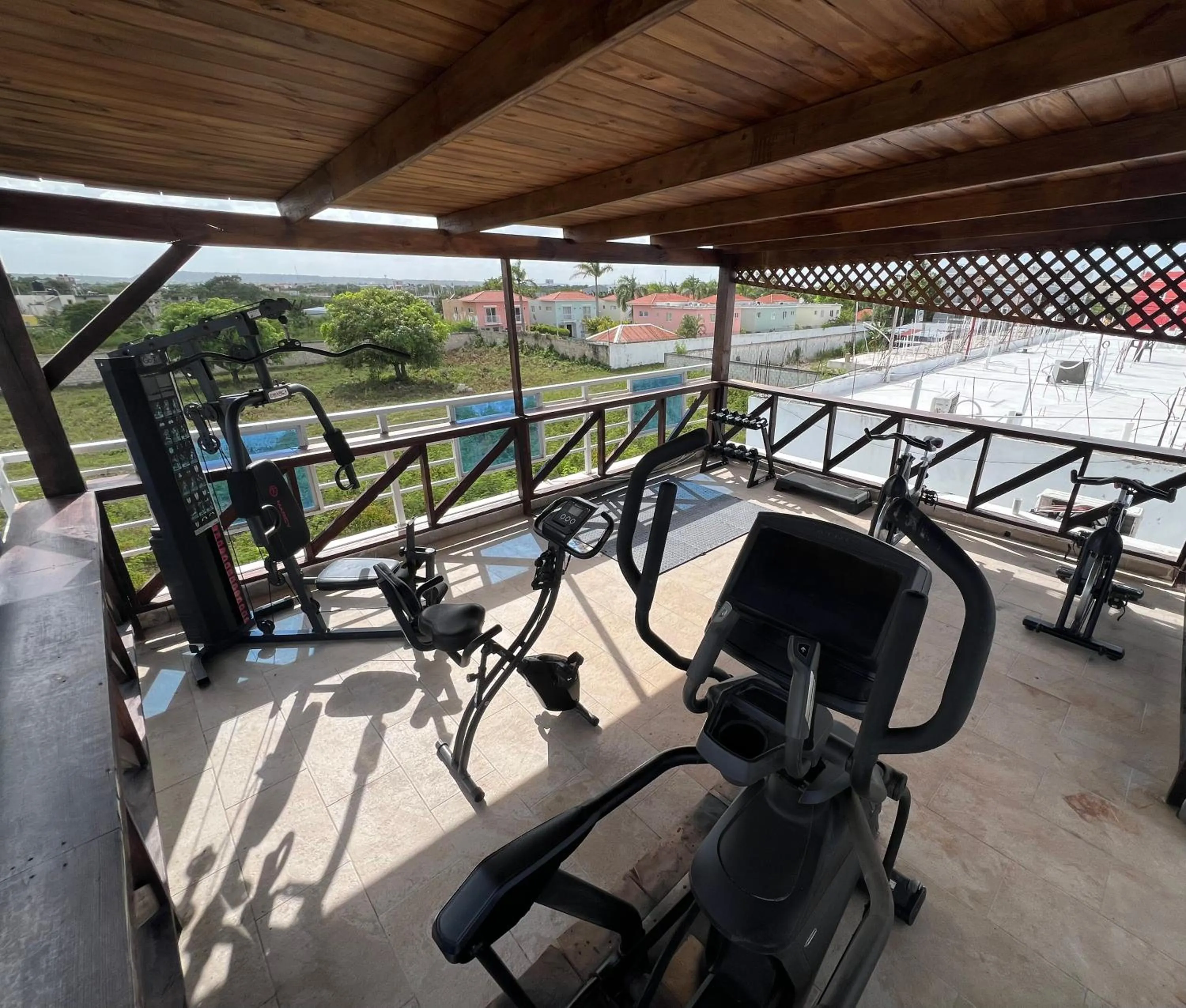 Fitness centre/facilities in Costa Love Hotel Aeropuerto