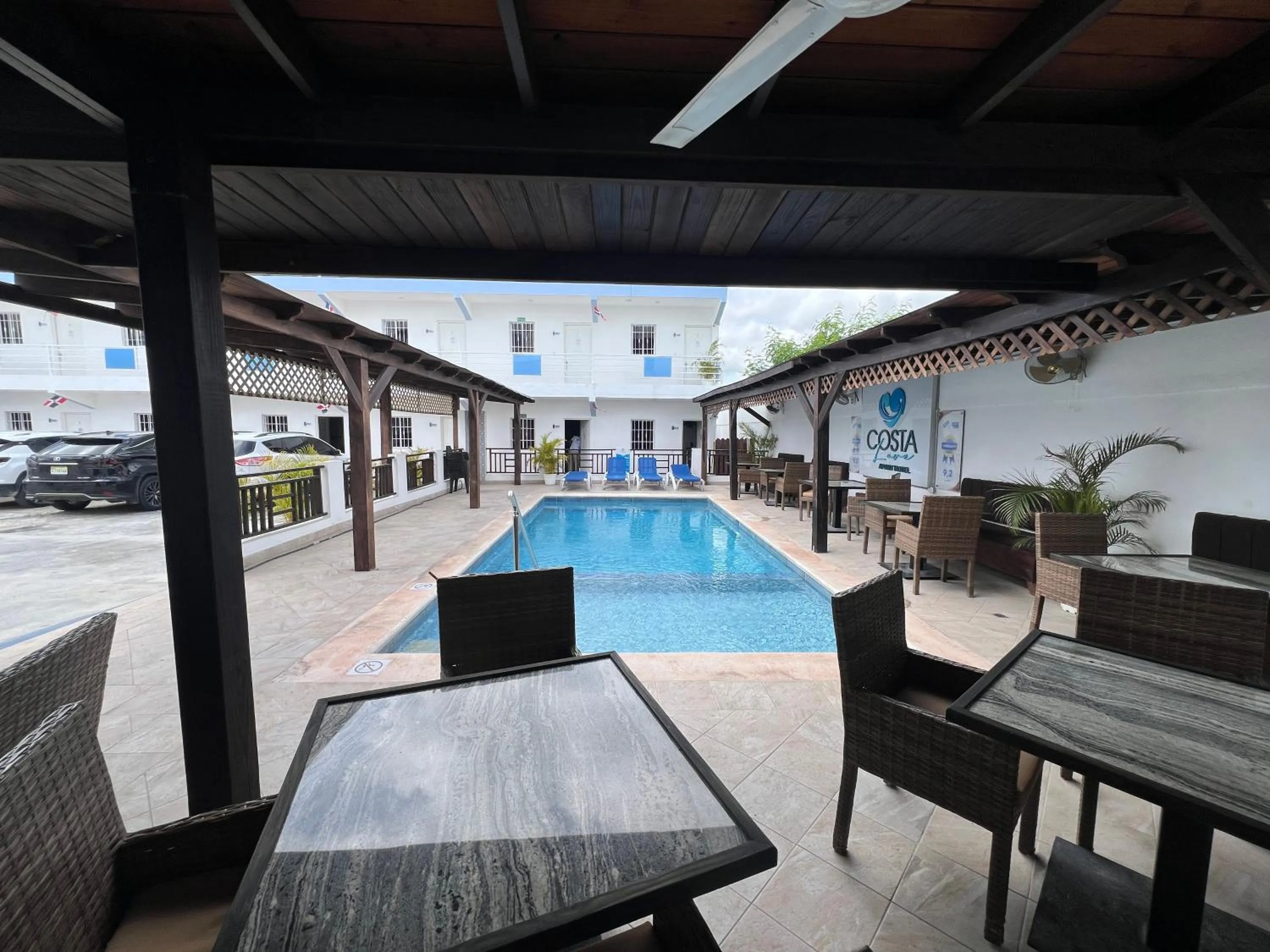 Swimming pool in Costa Love Hotel Aeropuerto