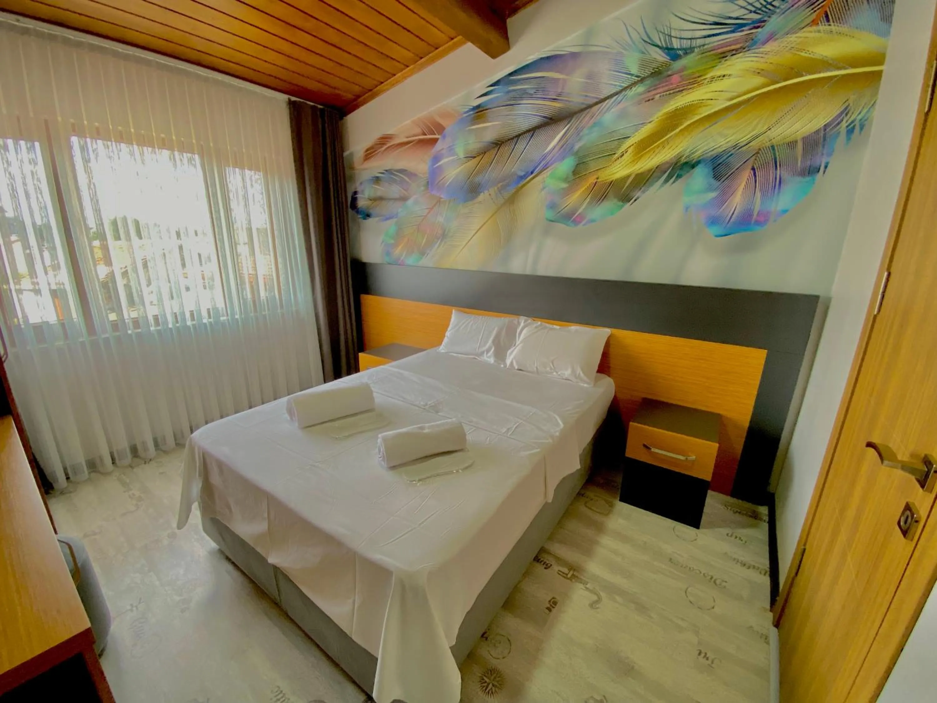 Bed in Victorious Hotel