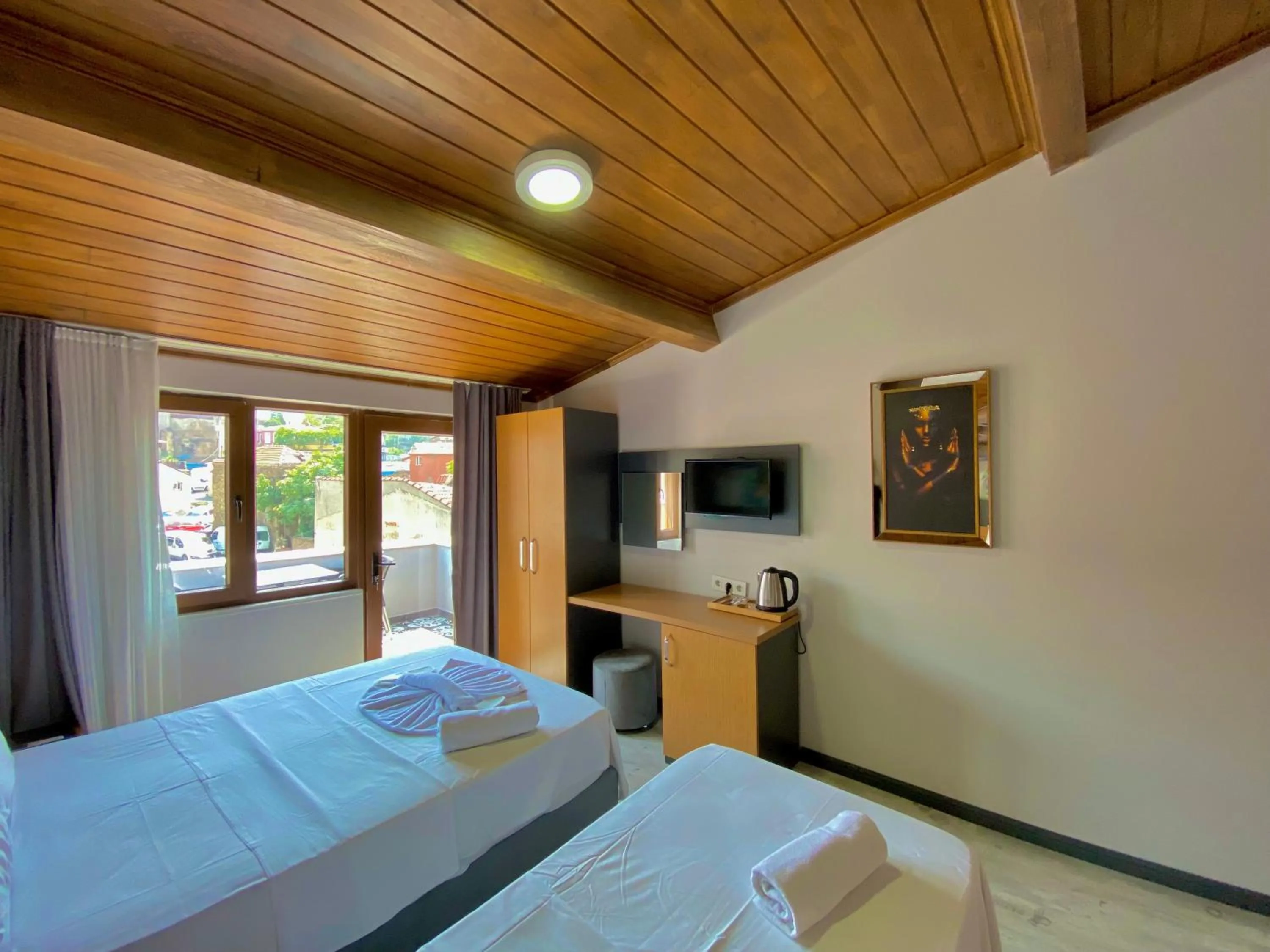 Bed in Victorious Hotel