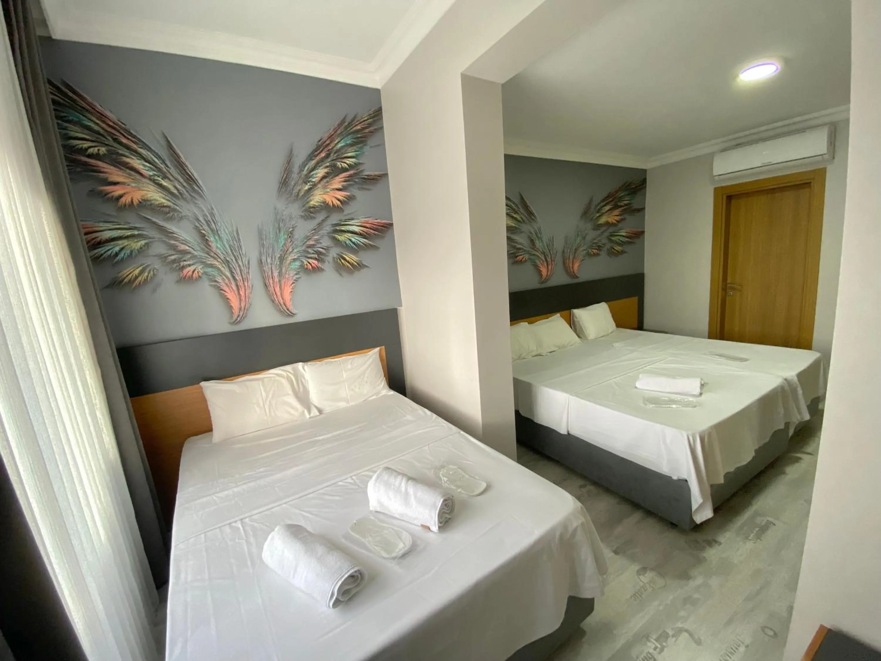 Bed in Victorious Hotel