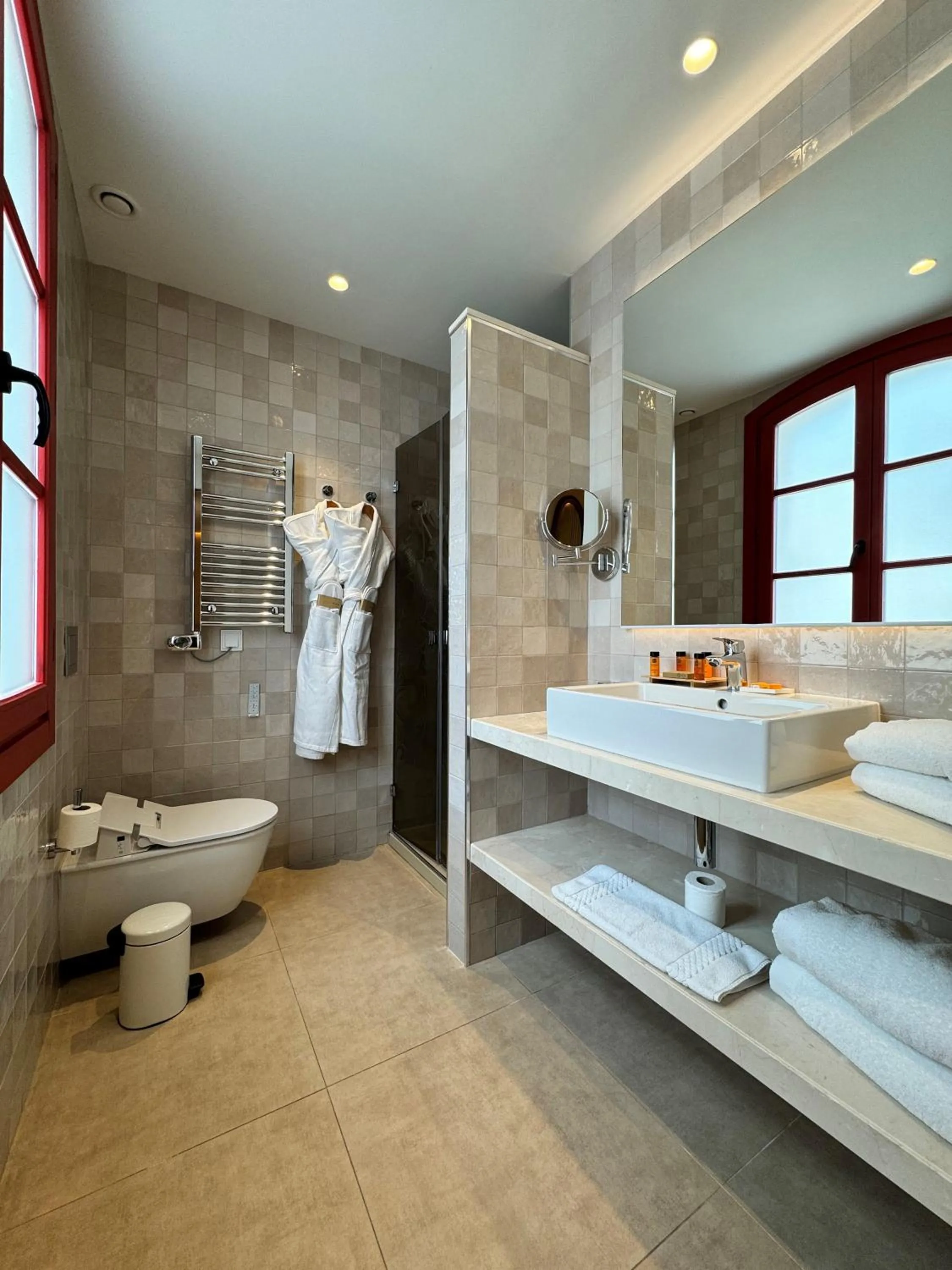 Shower in Hotel El Pilar Andalucia