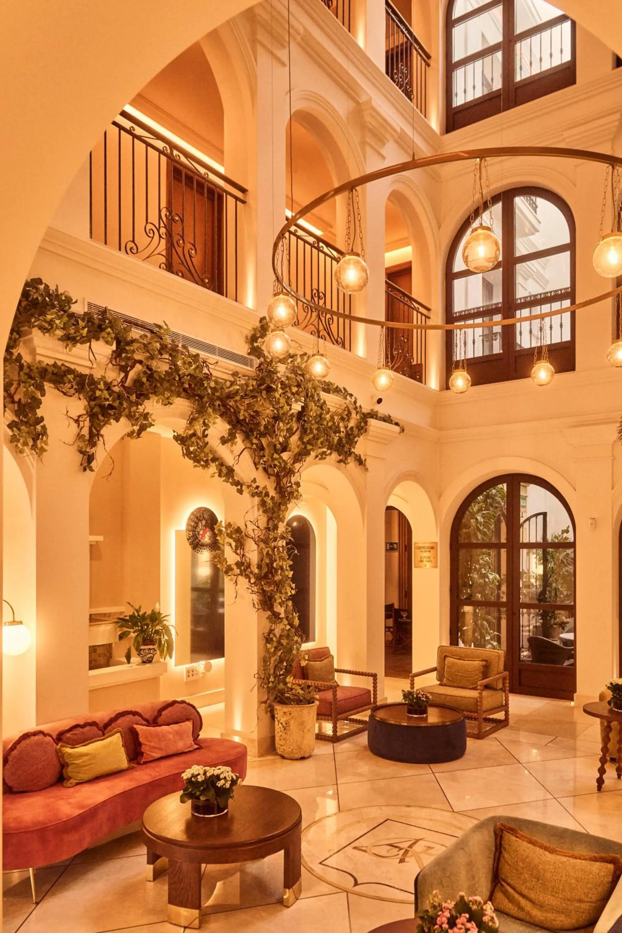 Seating area in Hotel El Pilar Andalucia
