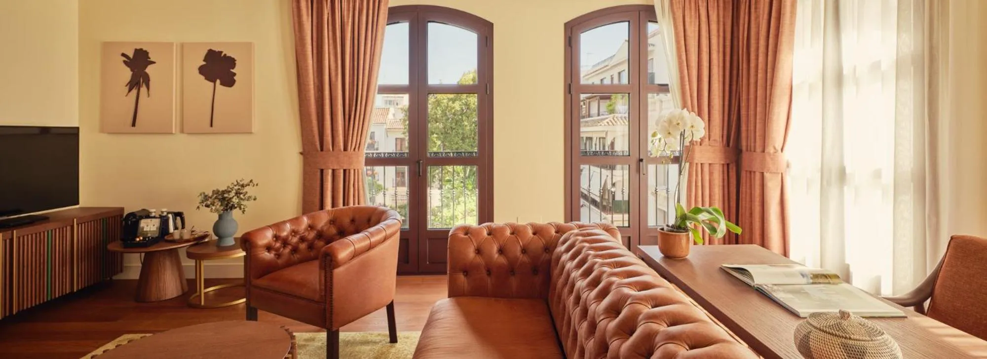 Living room in Hotel El Pilar Andalucia