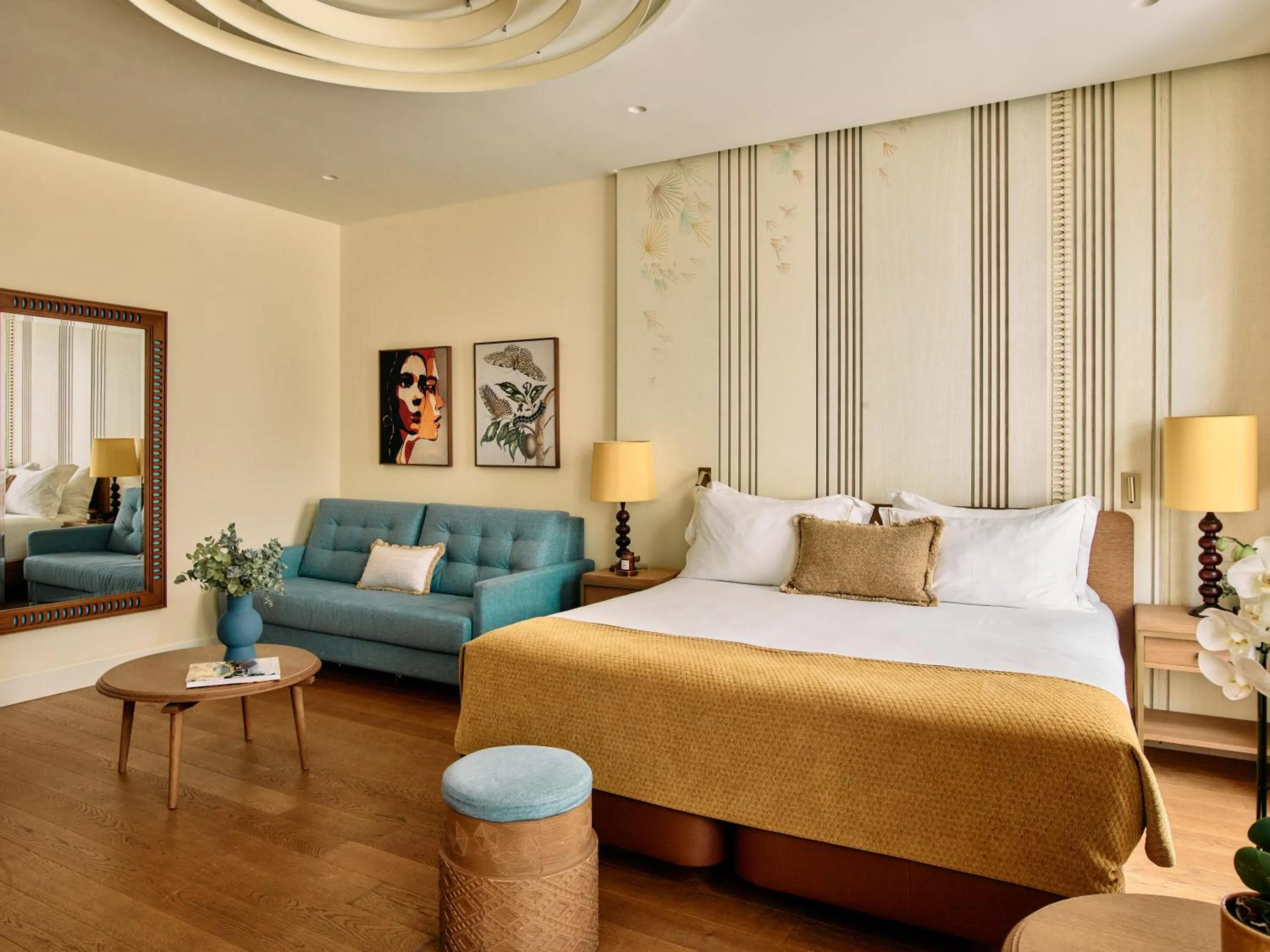 Bedroom, Bed in Hotel El Pilar Andalucia