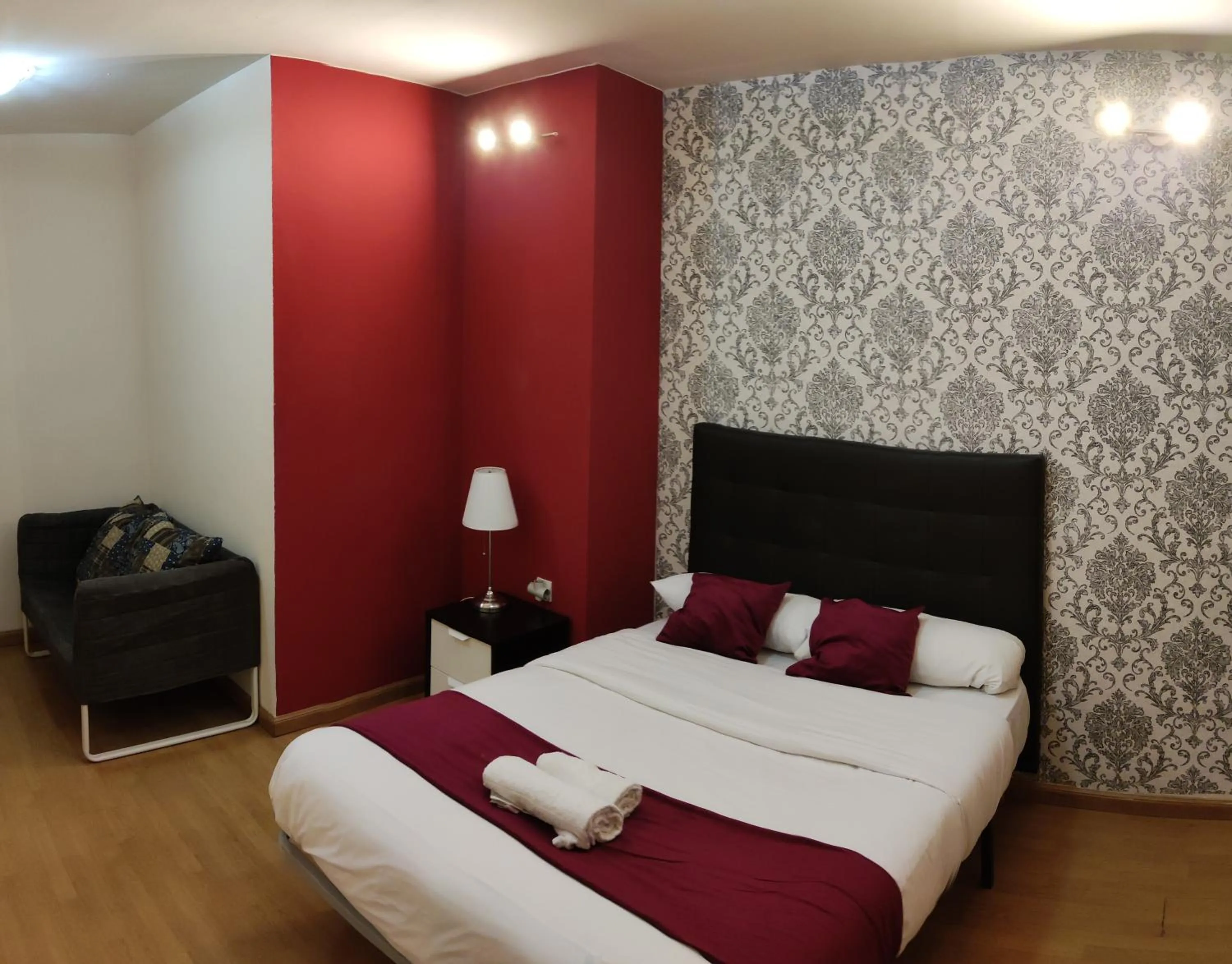 Bedroom, Bed in Guest House Barcelona Bruc