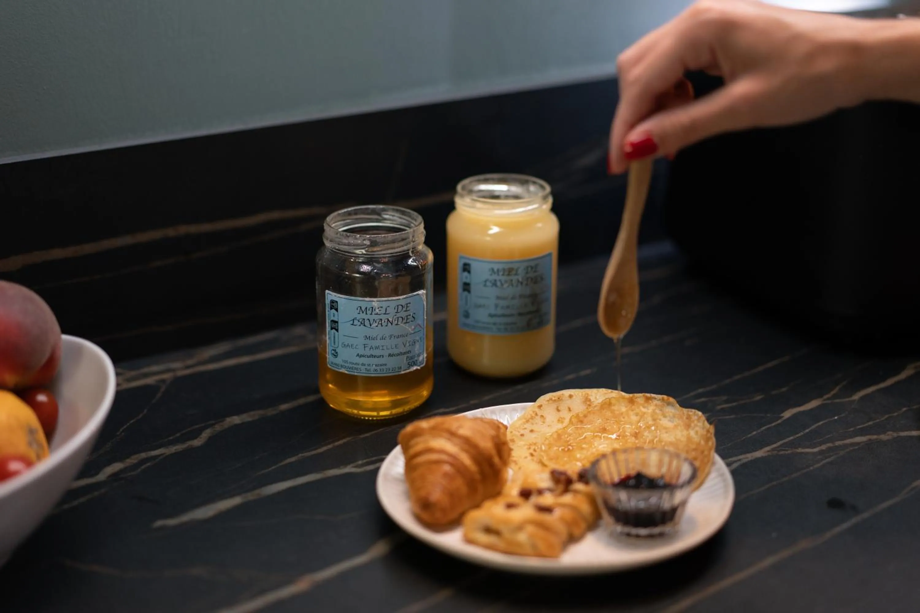 Breakfast in Le Victoria Boutique Hôtel