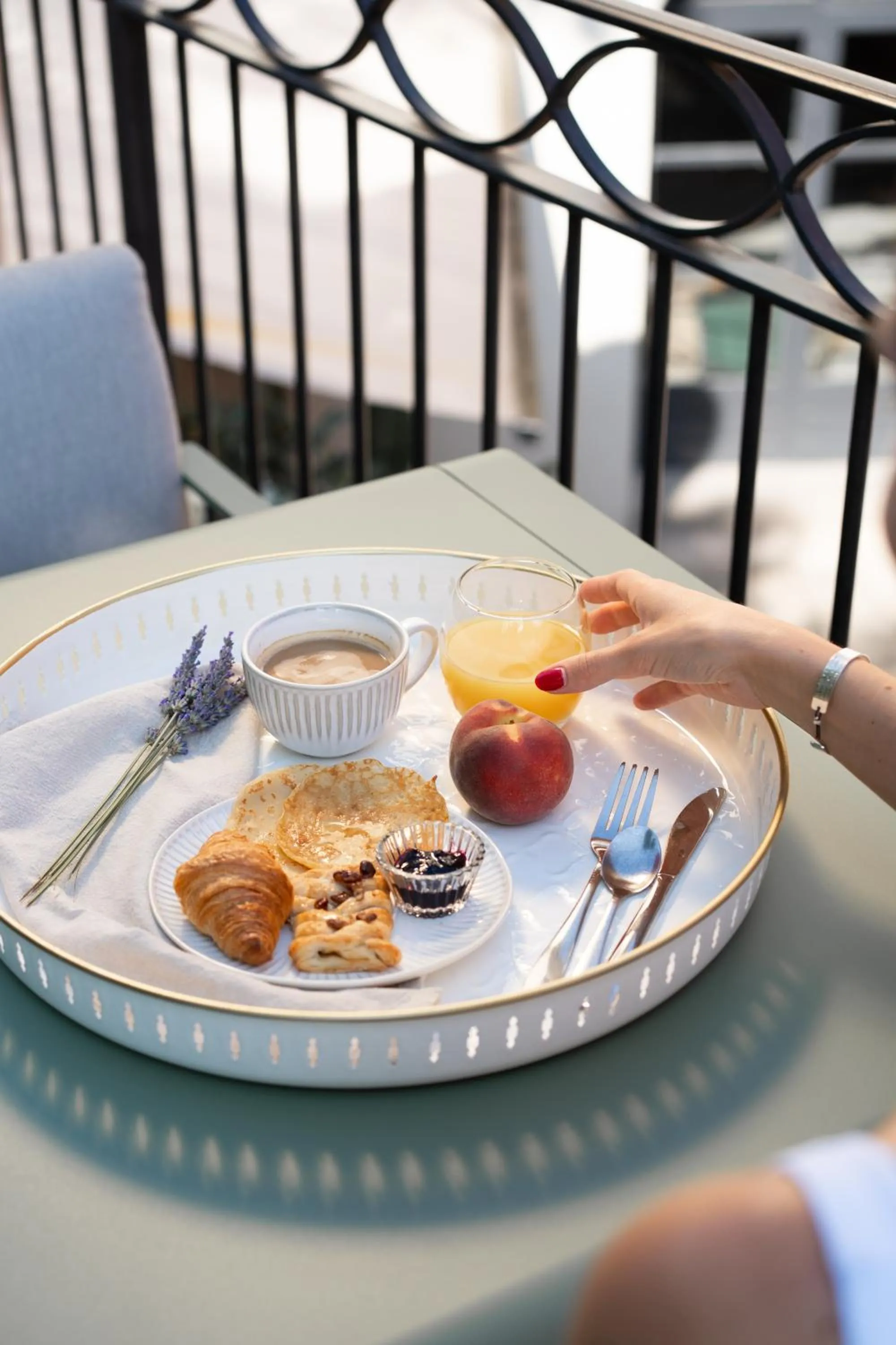 Breakfast in Le Victoria Boutique Hôtel
