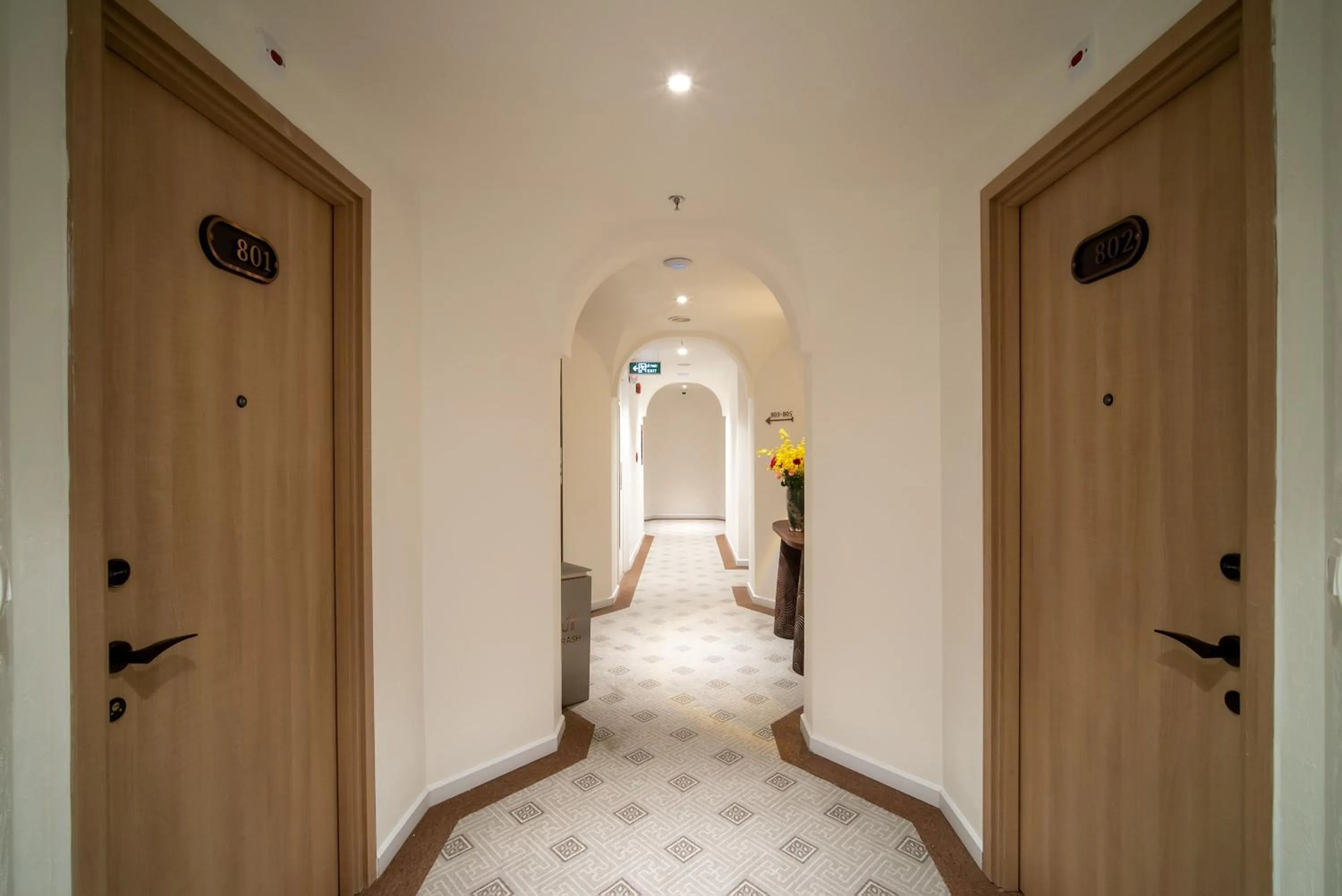 Property building in Me Saigon Boutique Hotel