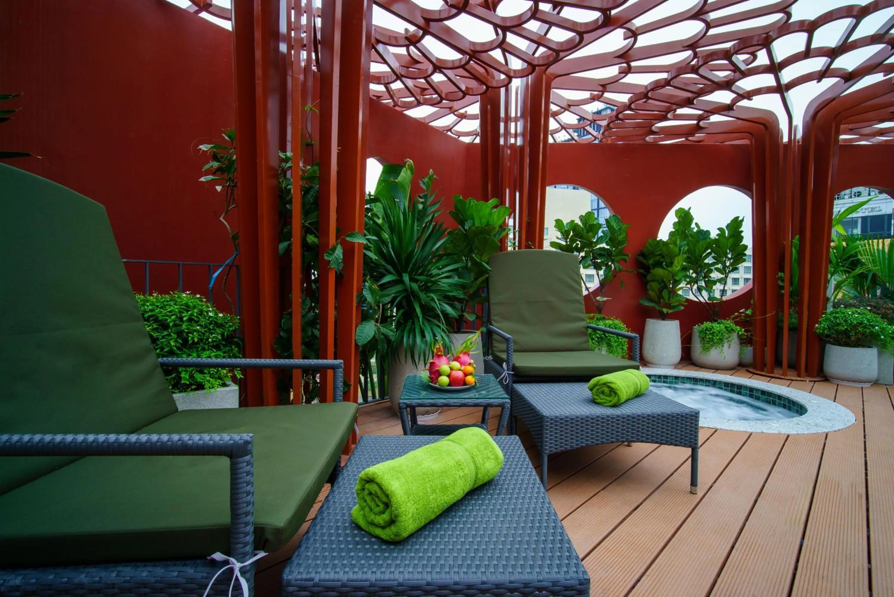 Swimming pool in Me Saigon Boutique Hotel