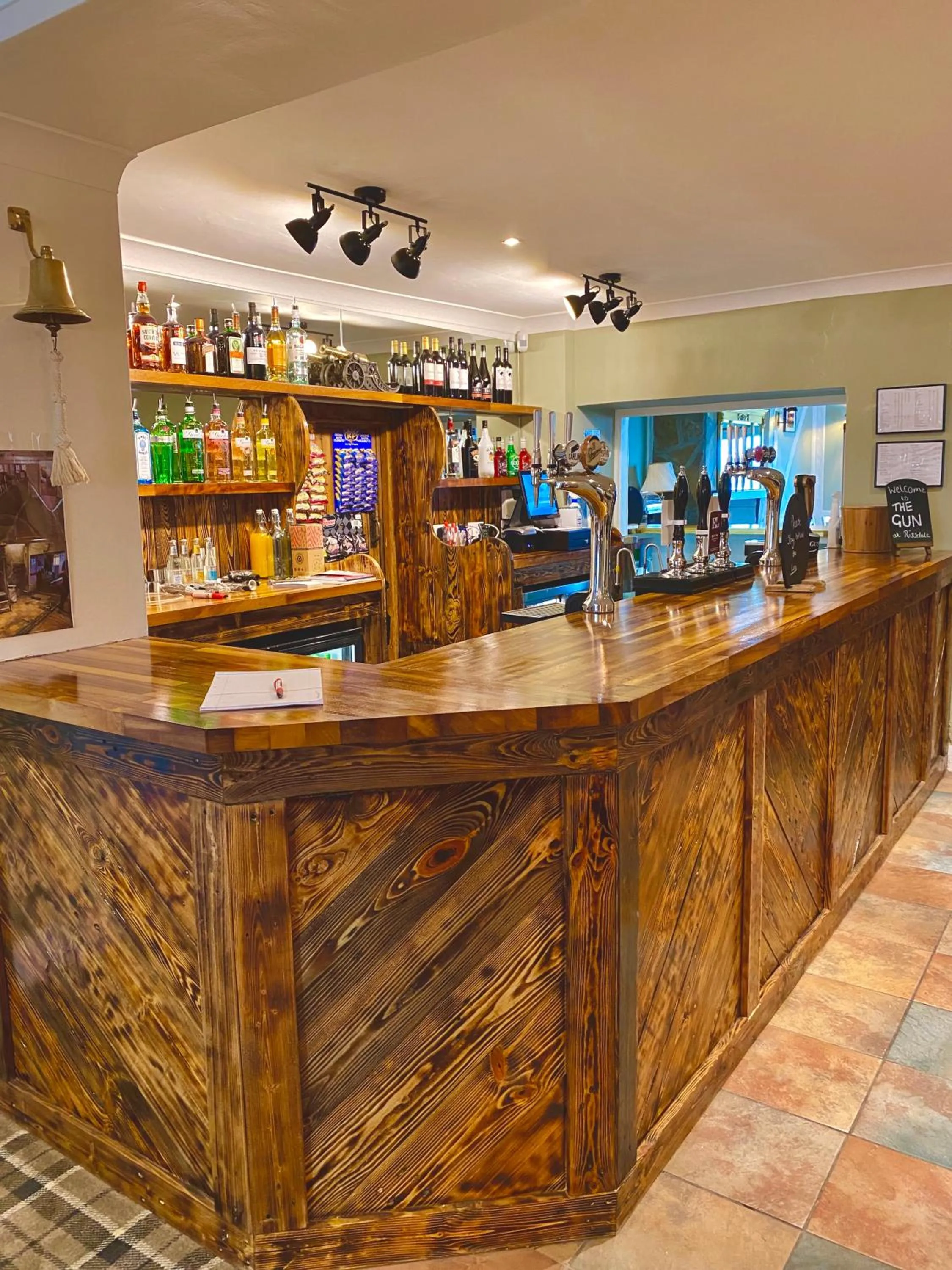 Lounge or bar in The Gun at Ridsdale