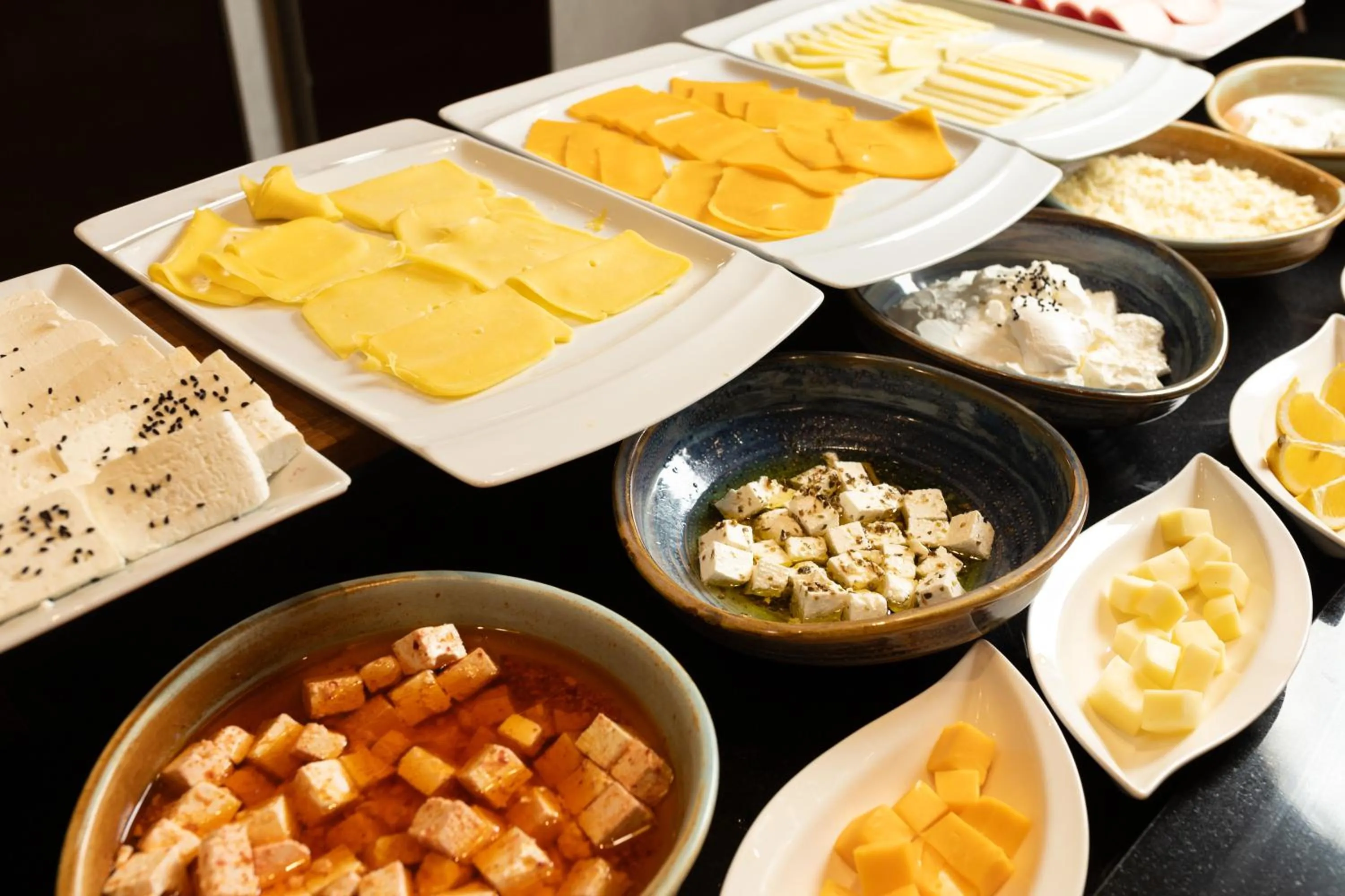 Buffet breakfast in Grand Midway Hotel