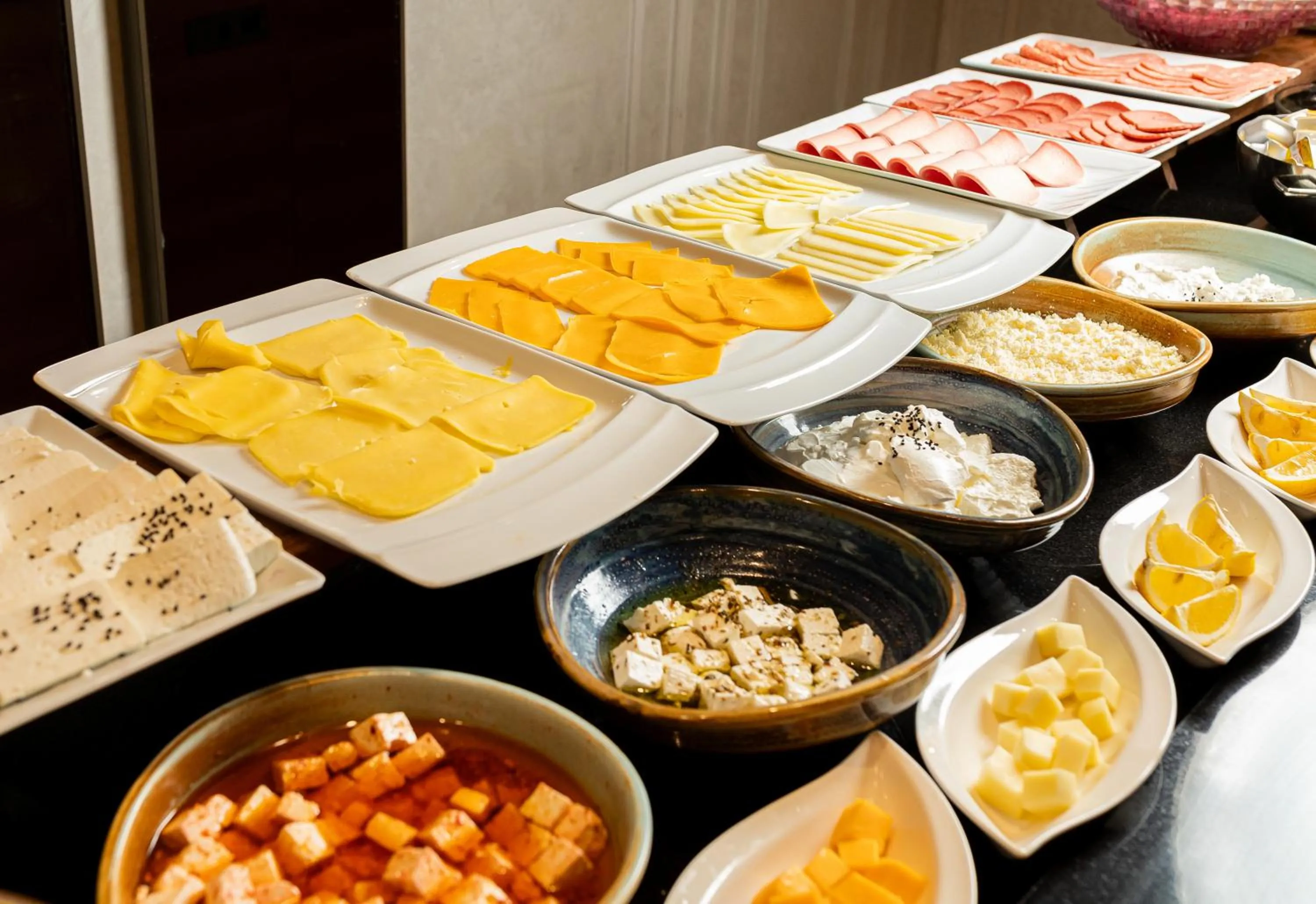 Buffet breakfast in Grand Midway Hotel