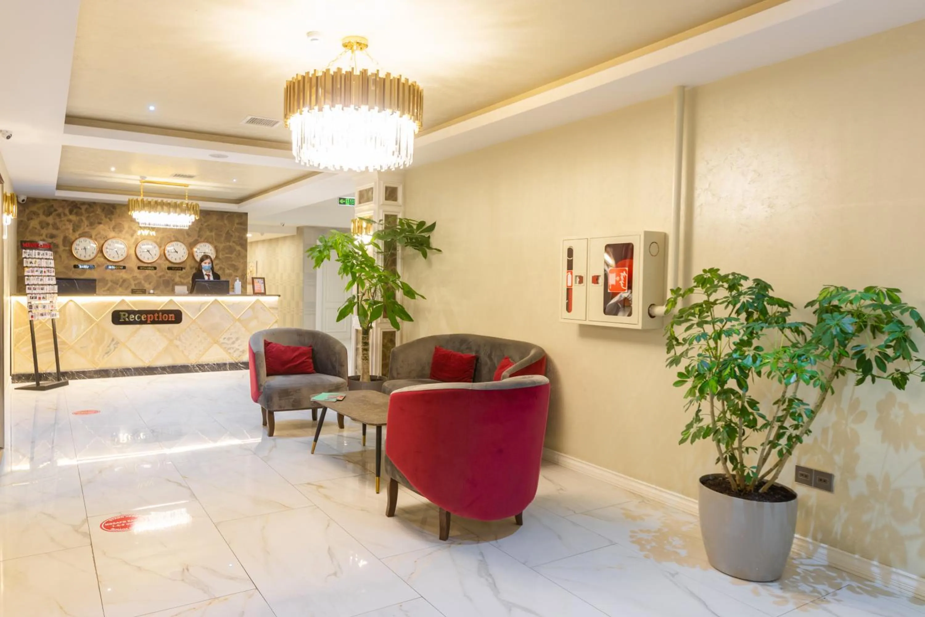 Lobby or reception in Grand Midway Hotel