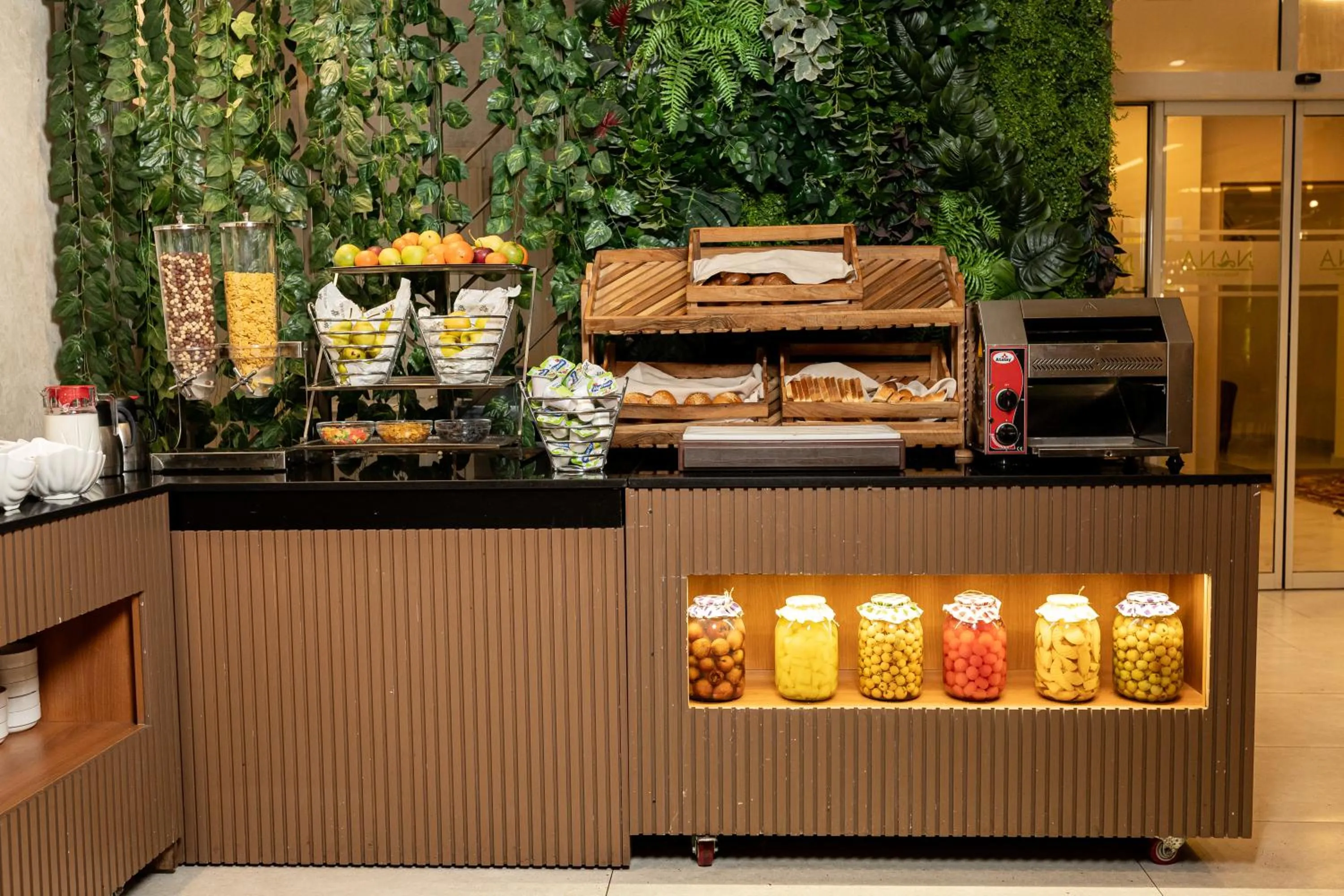 Buffet breakfast in Grand Midway Hotel