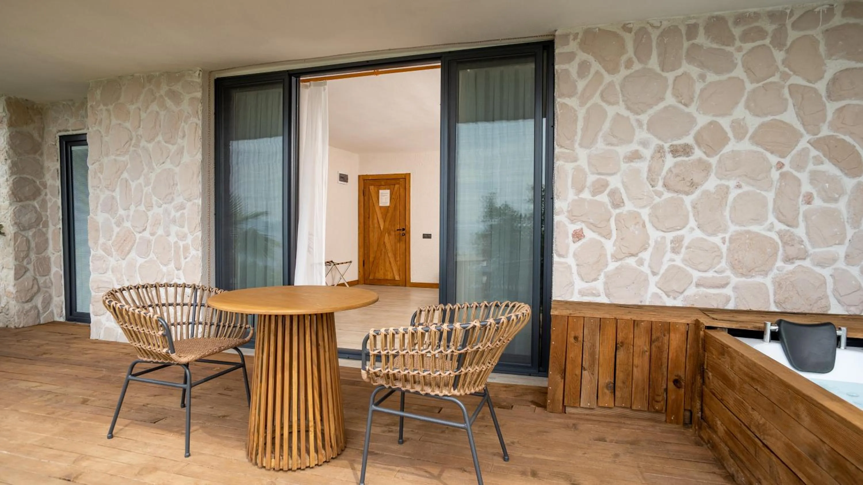 Seating area in Vista Del Amor Faralya