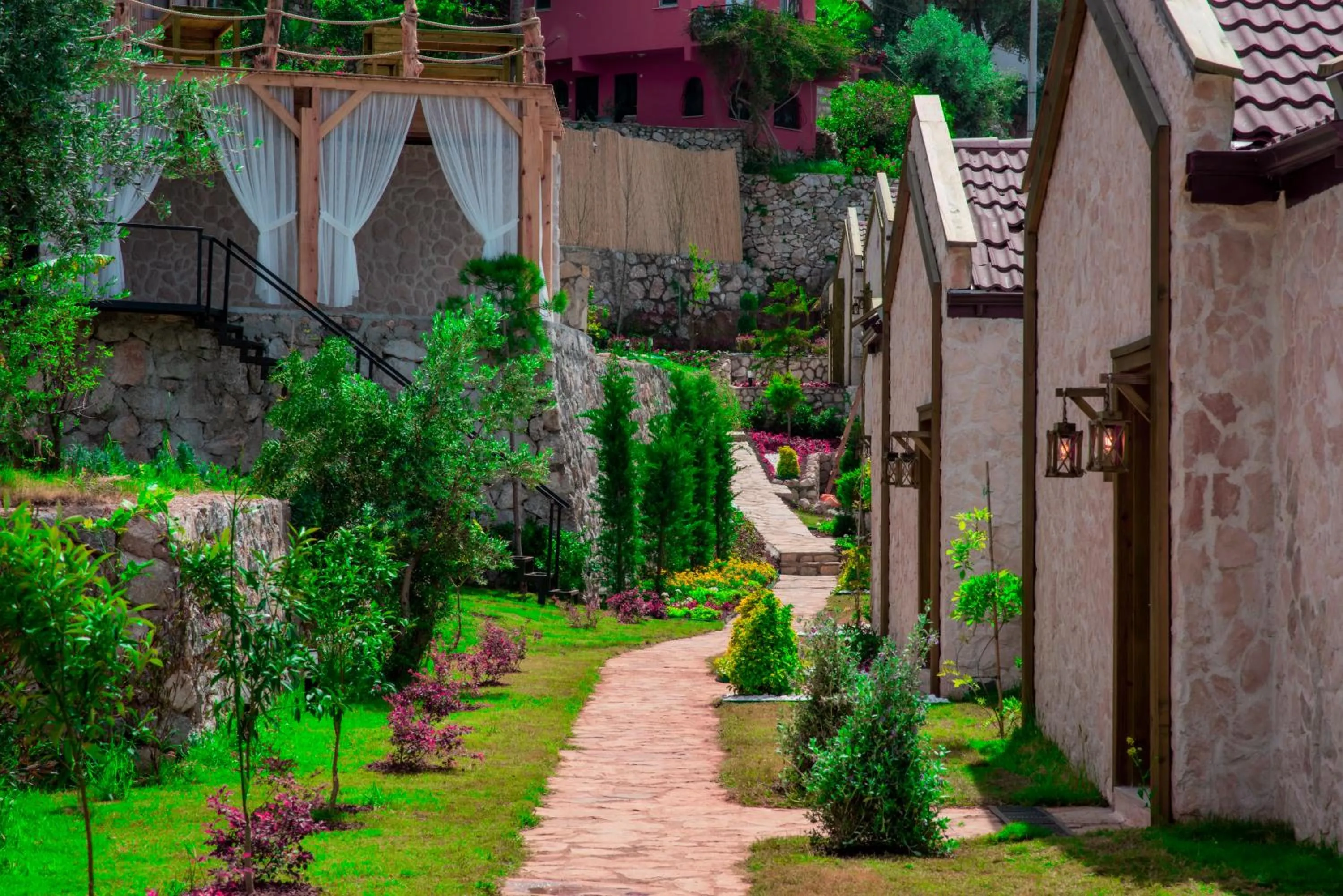 Garden in Vista Del Amor Faralya