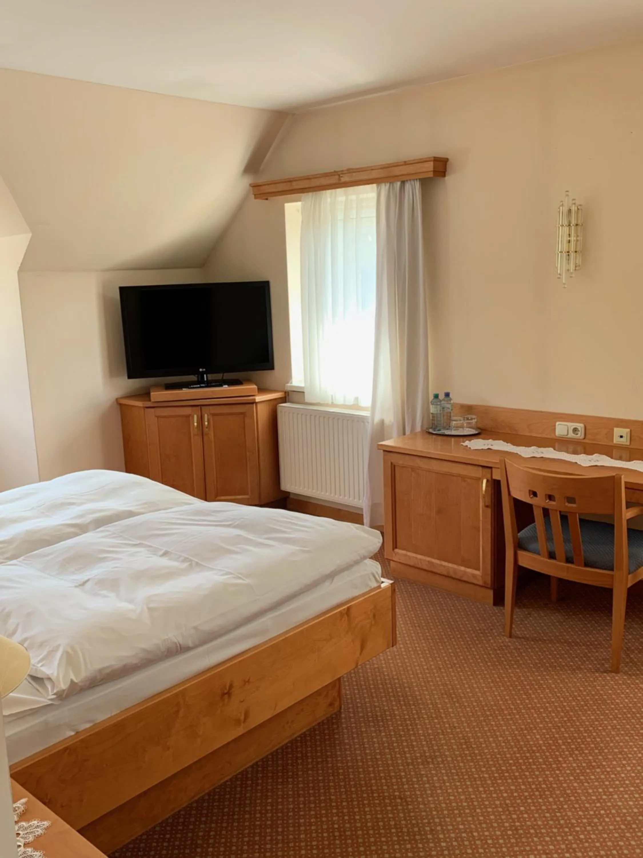 Bedroom, Bed in Landgasthof zur Post