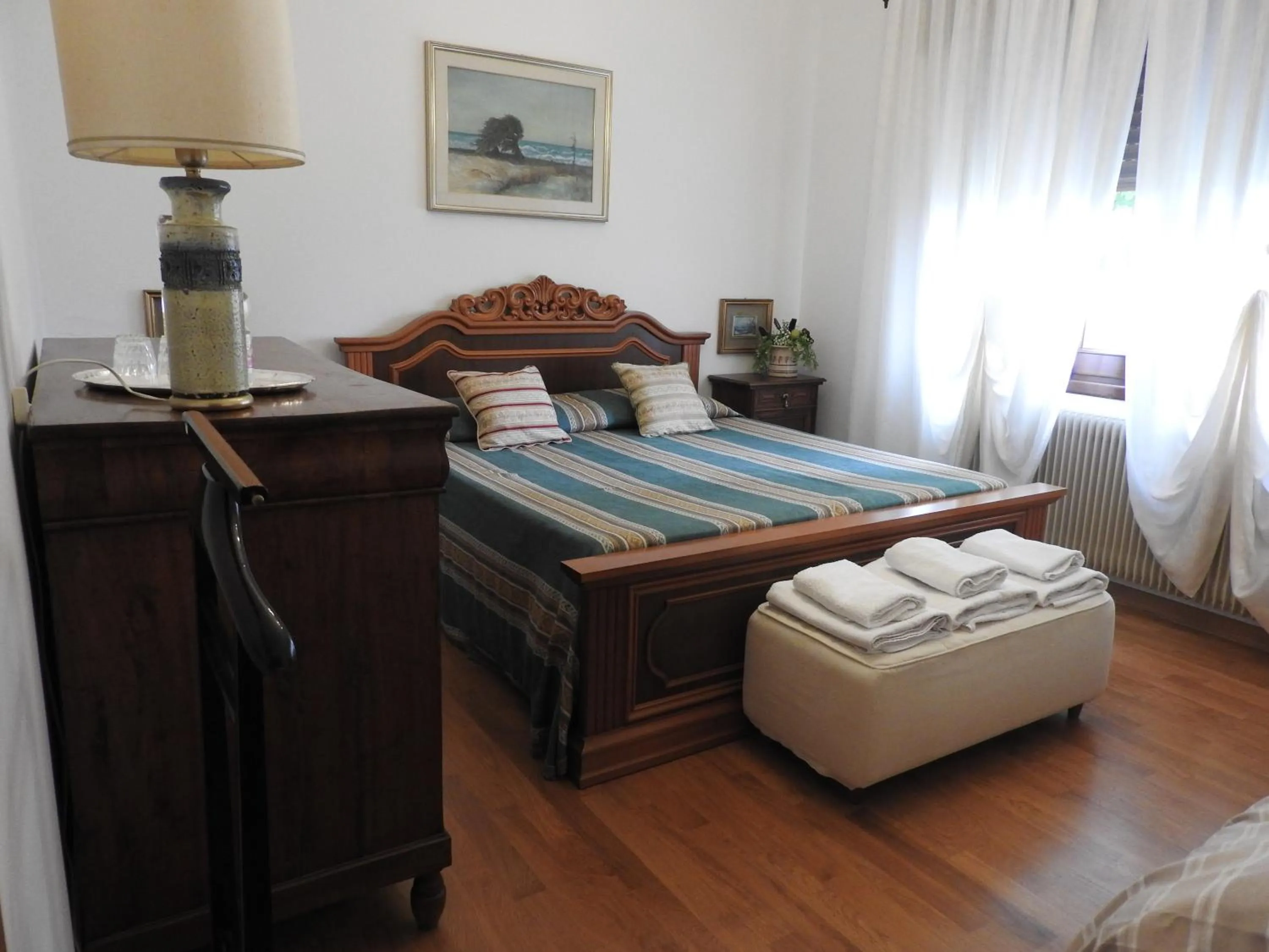 Bed in Villa Venezia