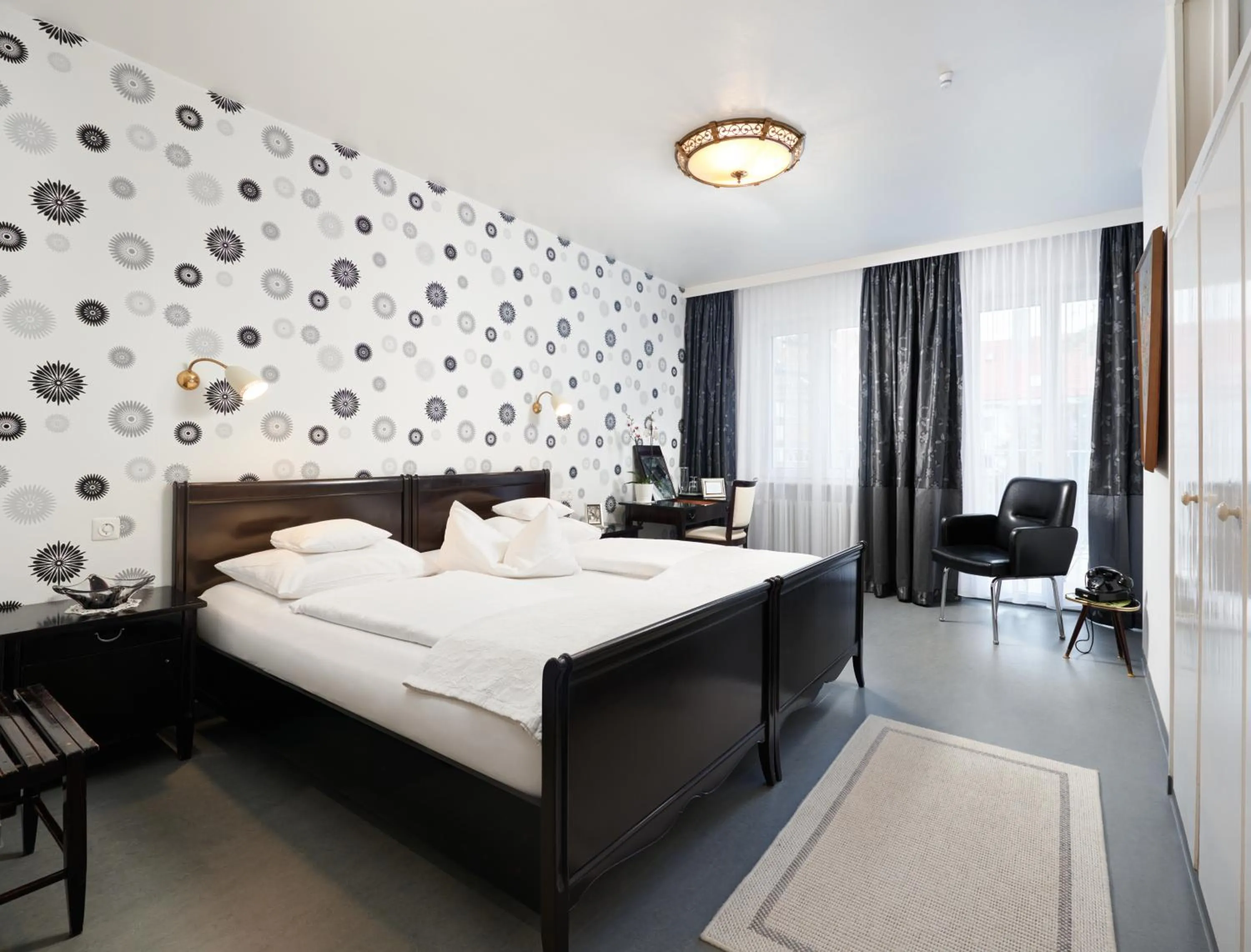 Bed in Design-Boutique Hotel Vosteen