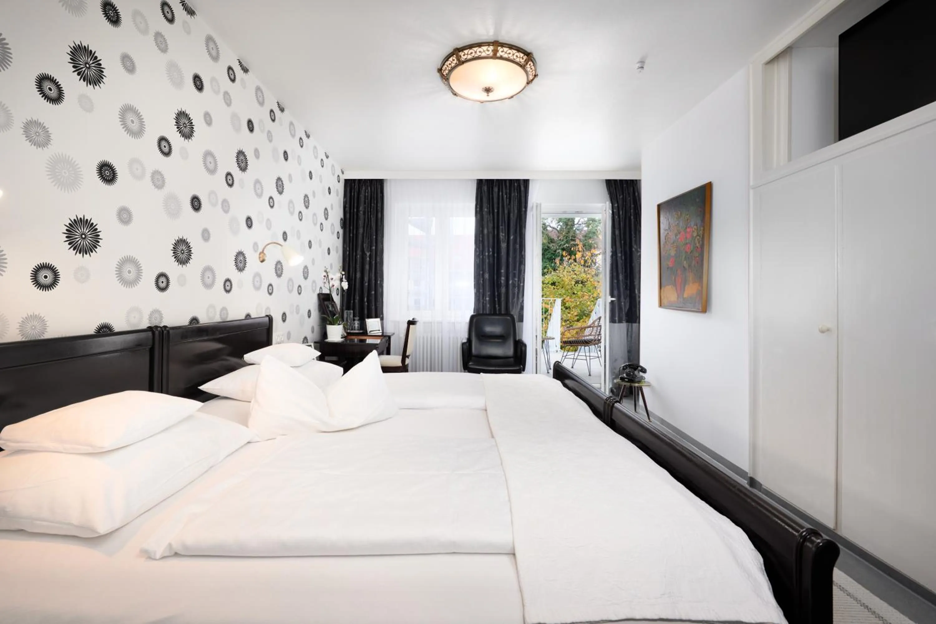 Bed in Design-Boutique Hotel Vosteen