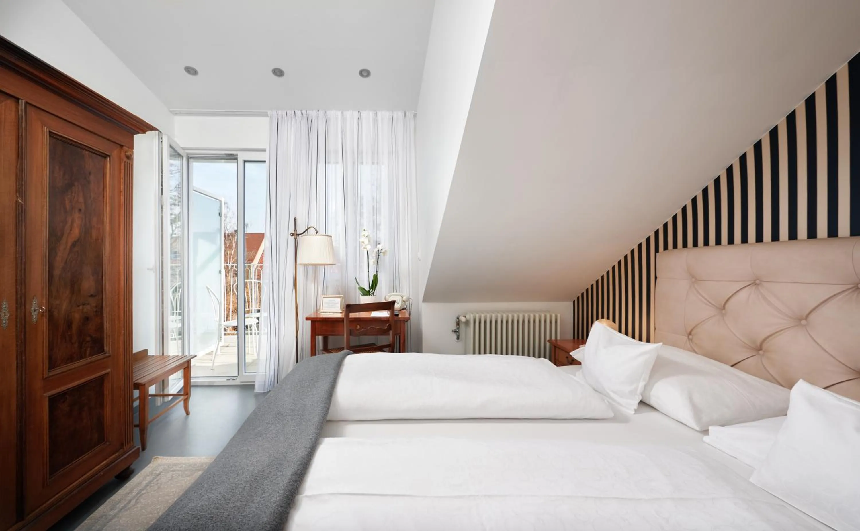 Bed in Design-Boutique Hotel Vosteen