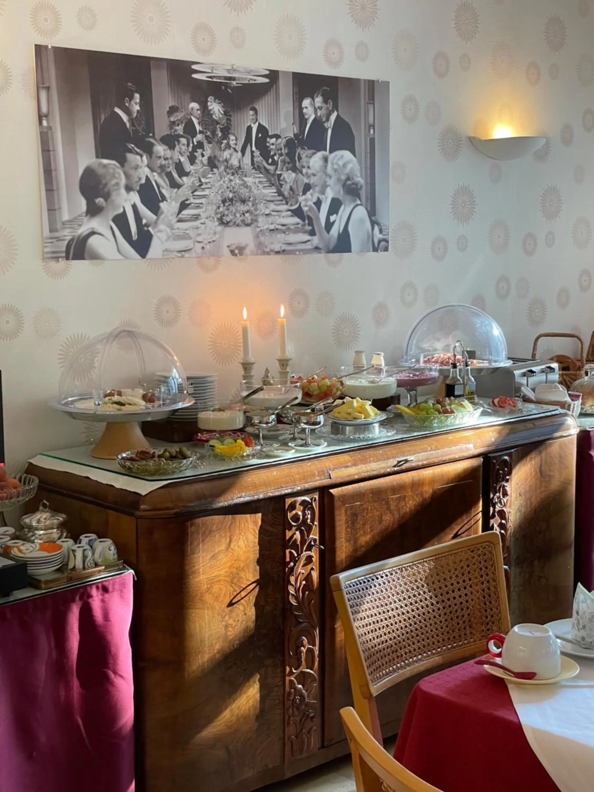 Buffet breakfast in Design-Boutique Hotel Vosteen
