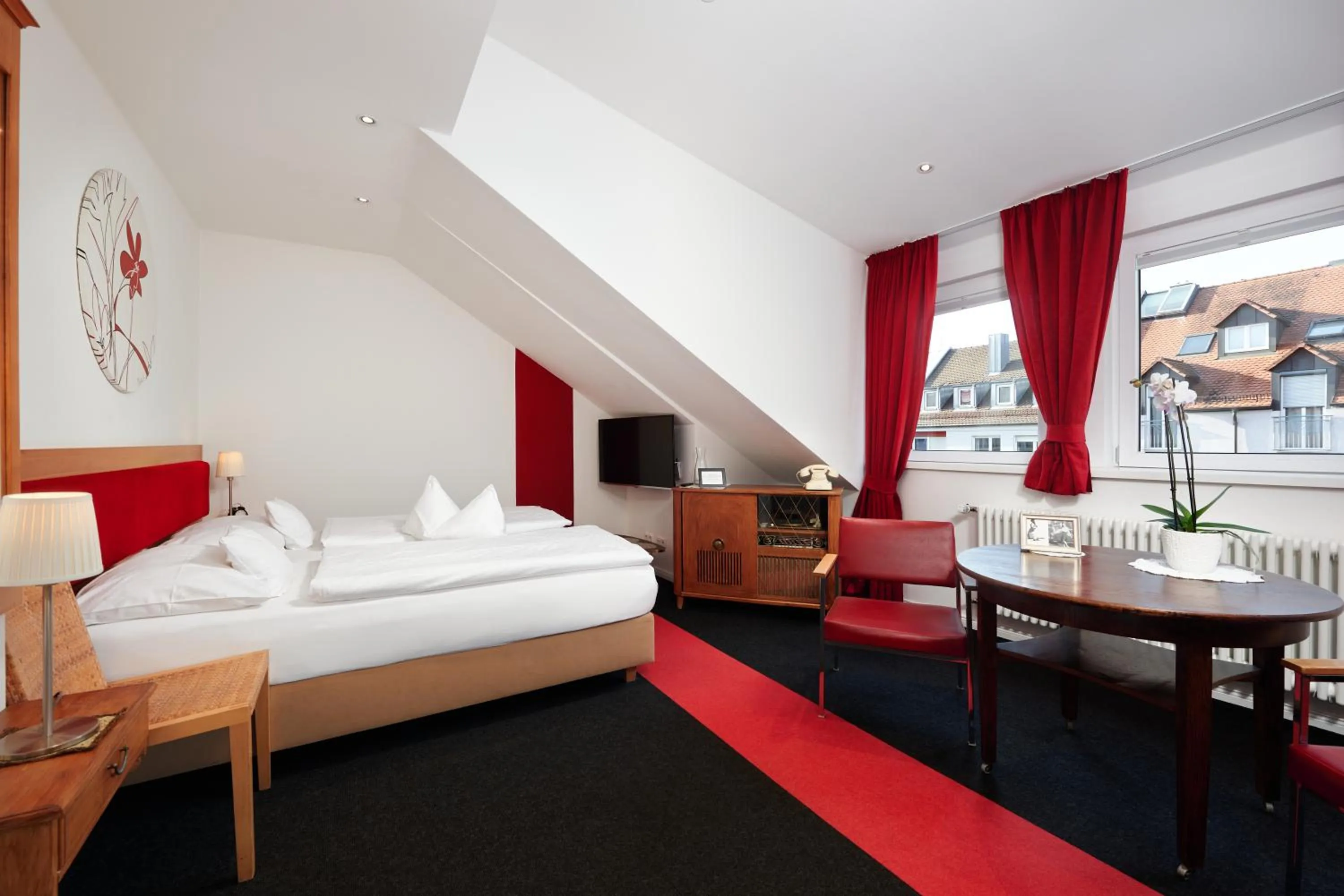 Bed in Design-Boutique Hotel Vosteen
