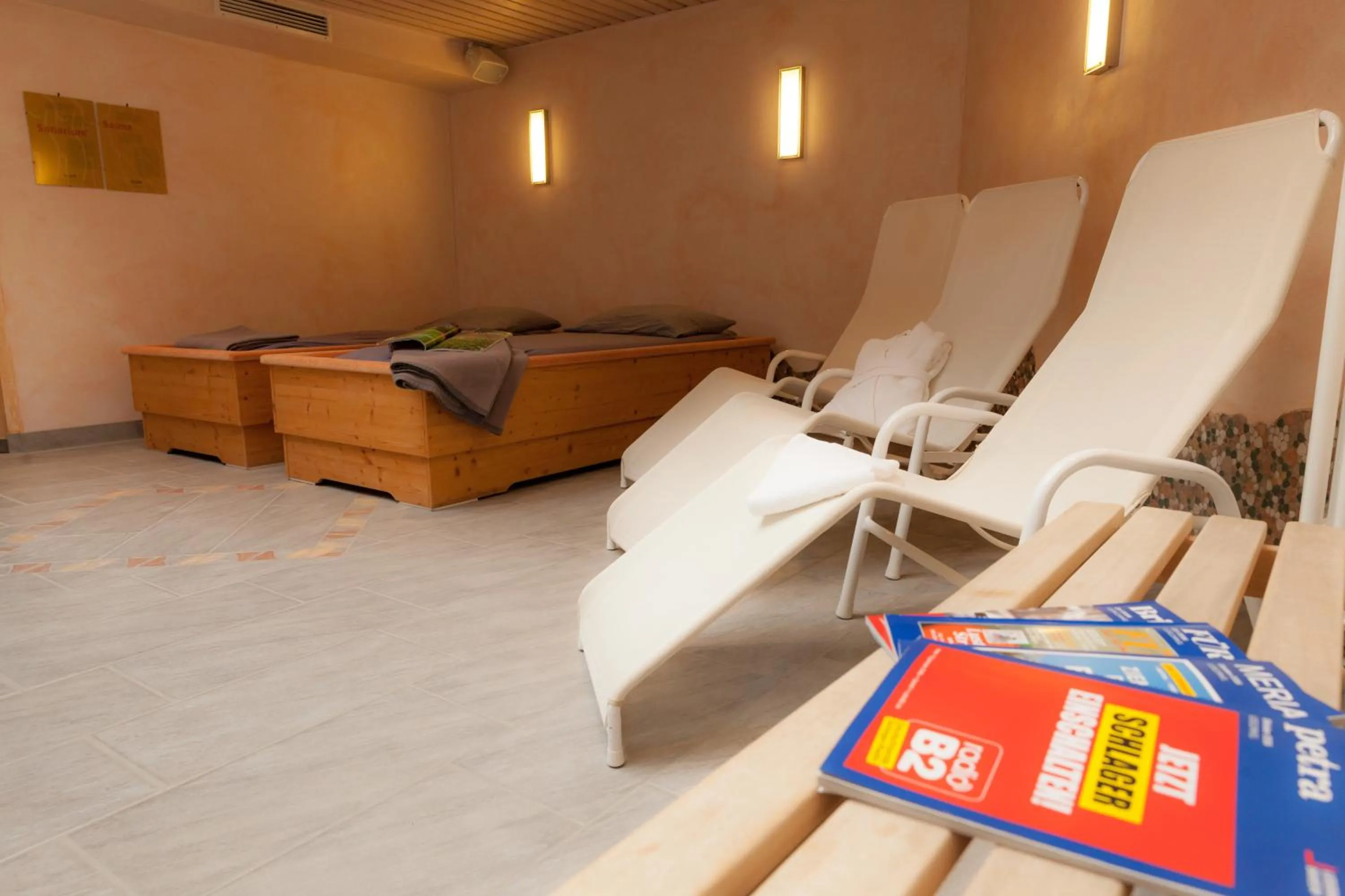 Sauna in Landhotel Hermannshöhe