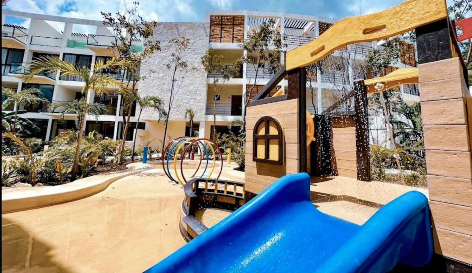 Children play ground in The Waves Tulum by BNB Experience