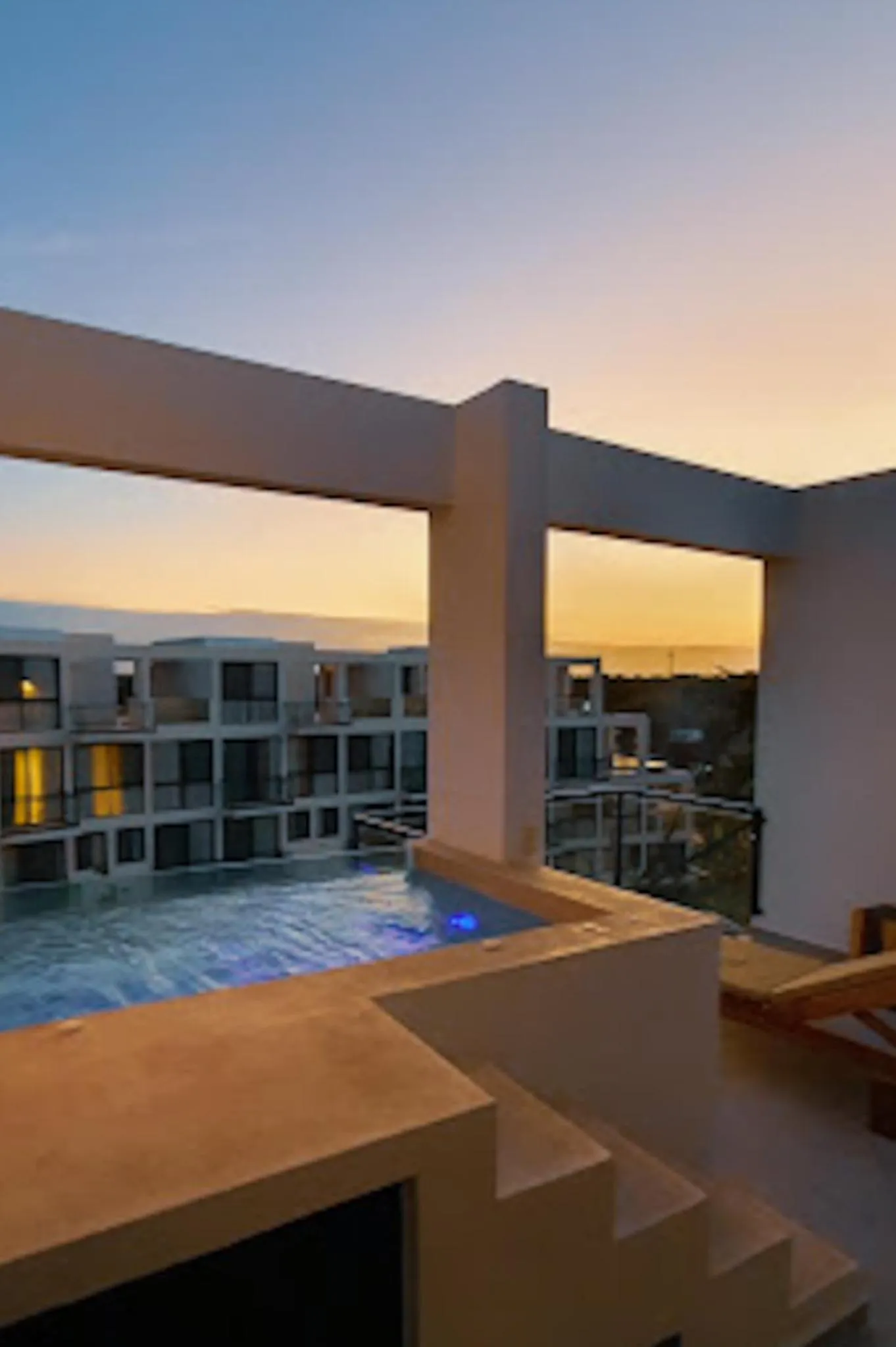 Patio in The Waves Tulum by BNB Experience